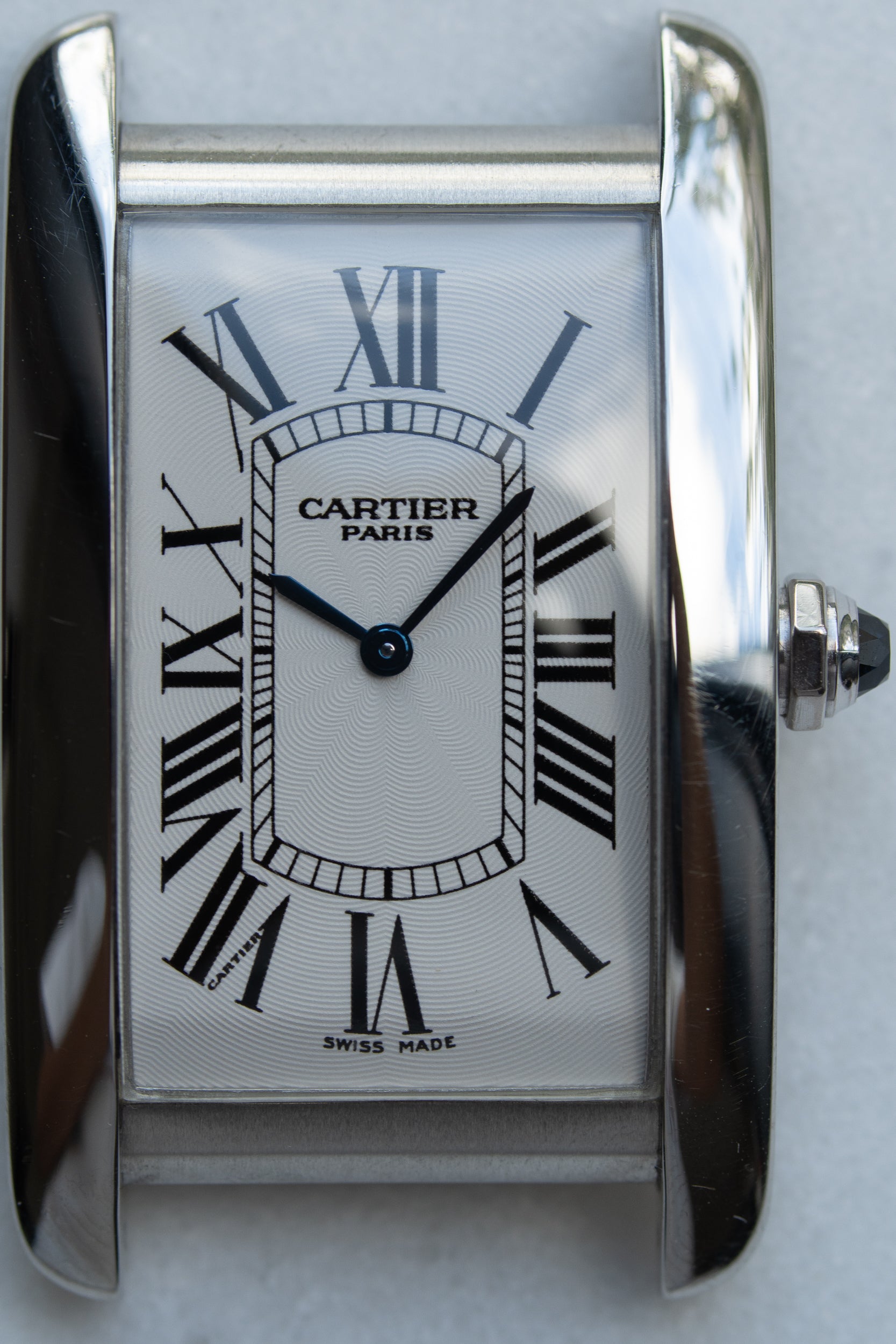 Cartier Tank Américaine in platinum CPCP ref 1734