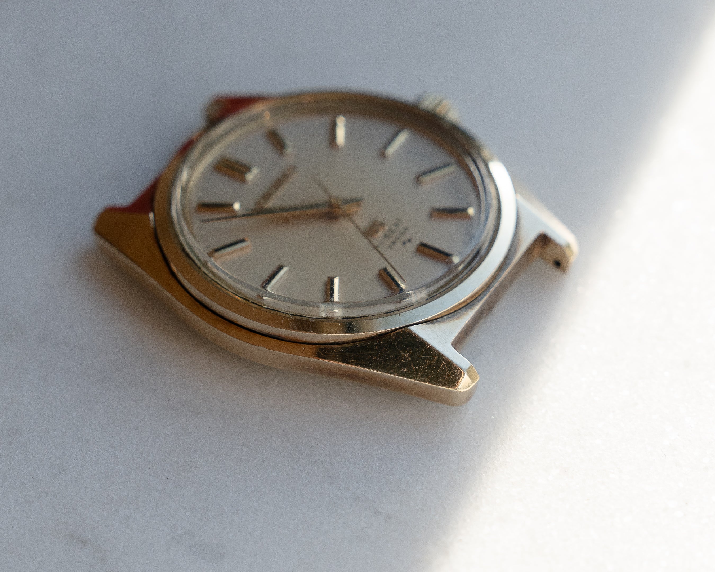 Grand Seiko 4520-8000 cap gold, hibeat manual wind from December 1970