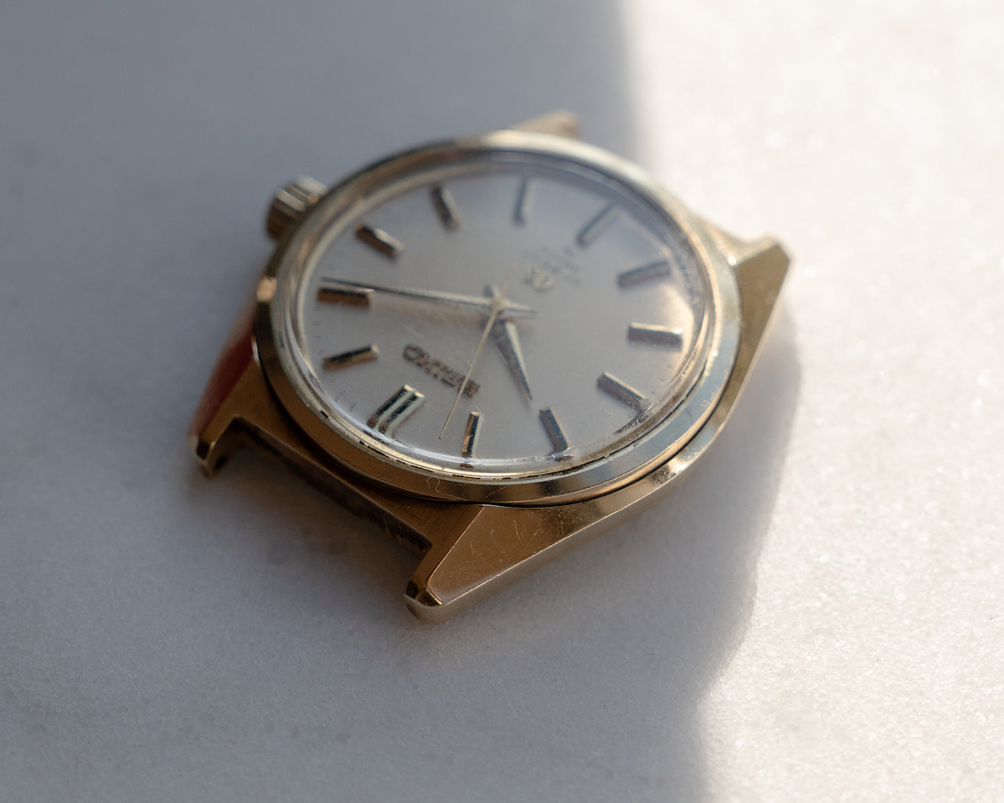 Grand Seiko 4520-8000 cap gold, hibeat manual wind from December 1970