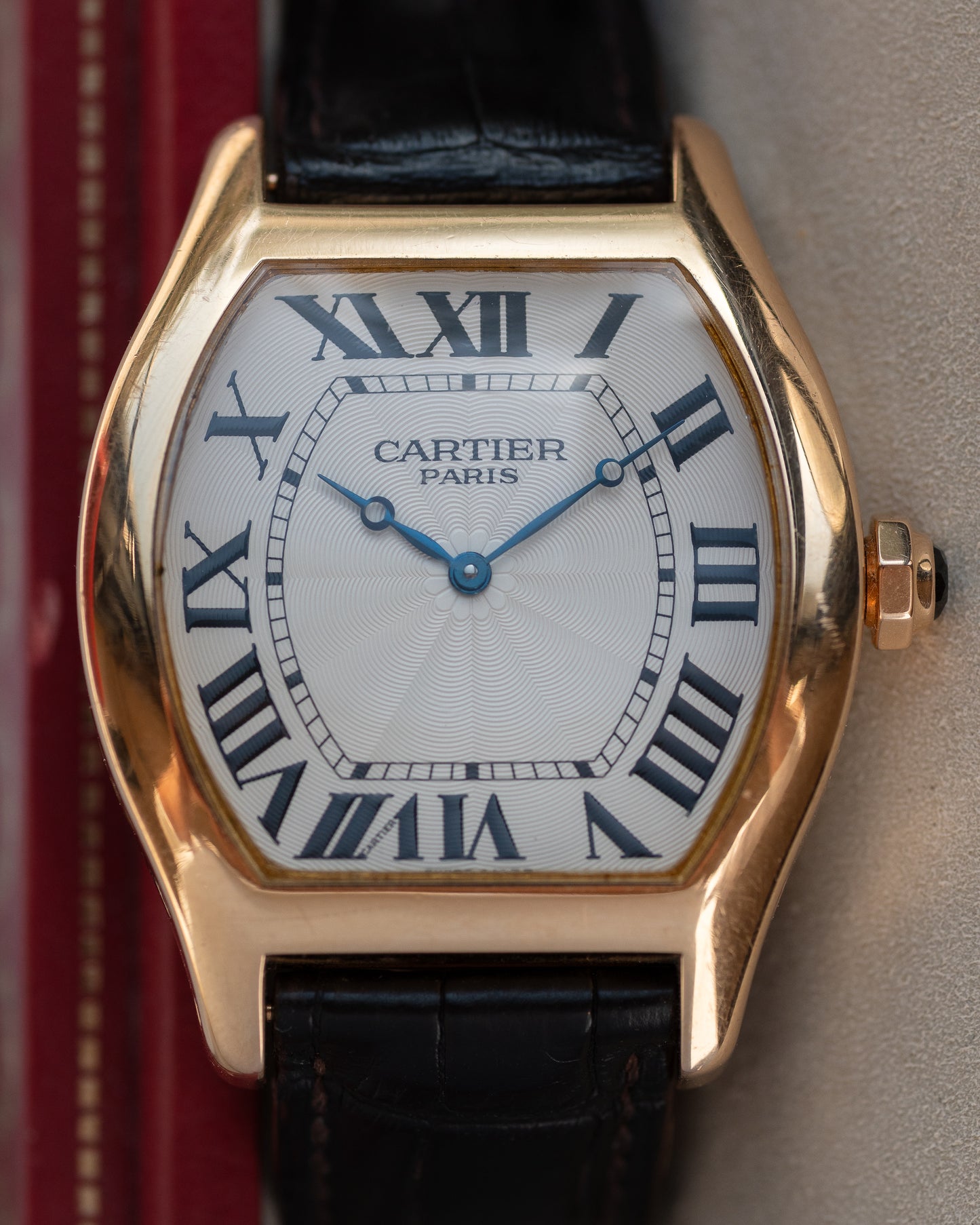 Cartier Tortue CPCP "Collection Prive", XL in Rose Gold, ref 2763, box and papers