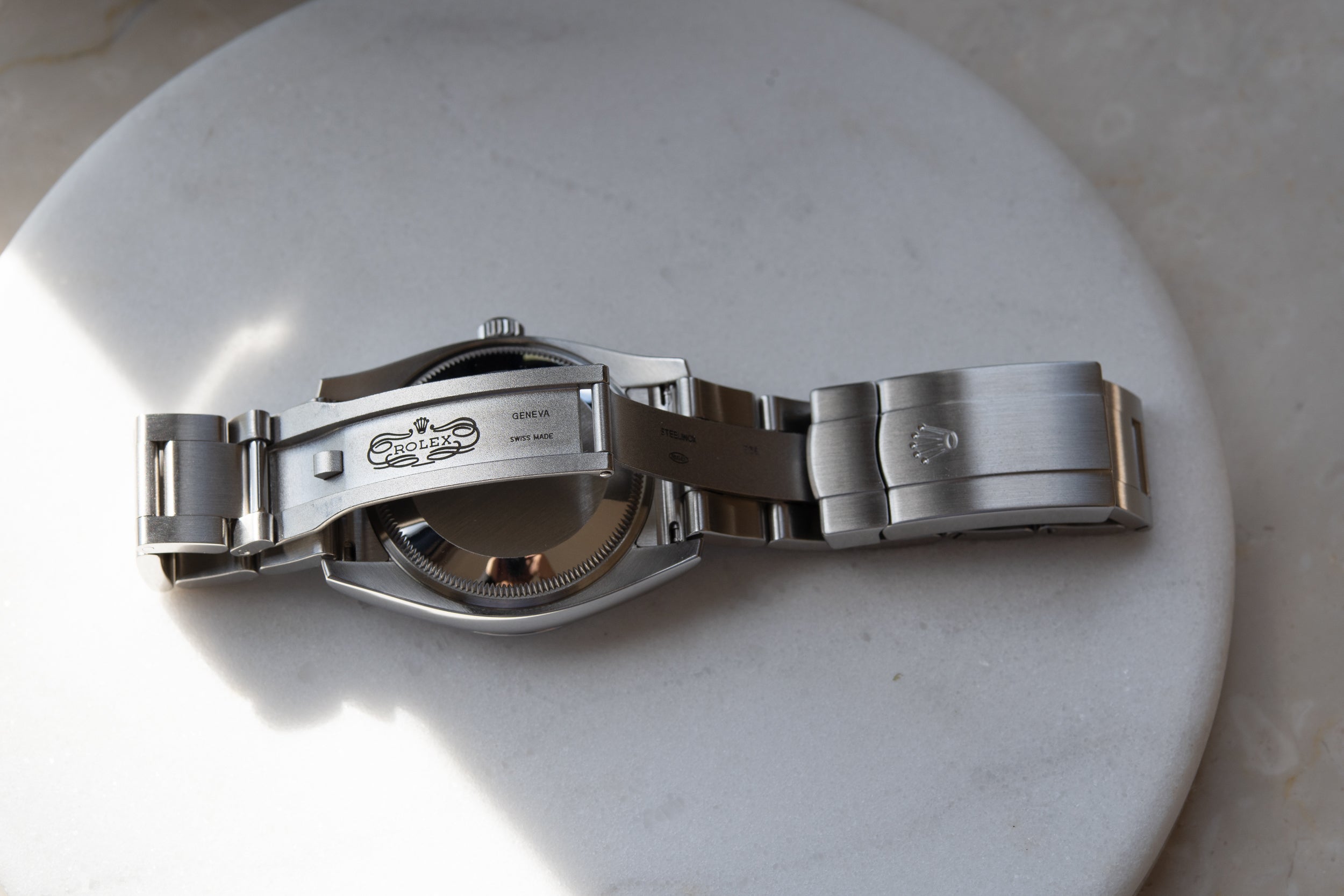 Rolex Air King White Dial 114200 from 2012