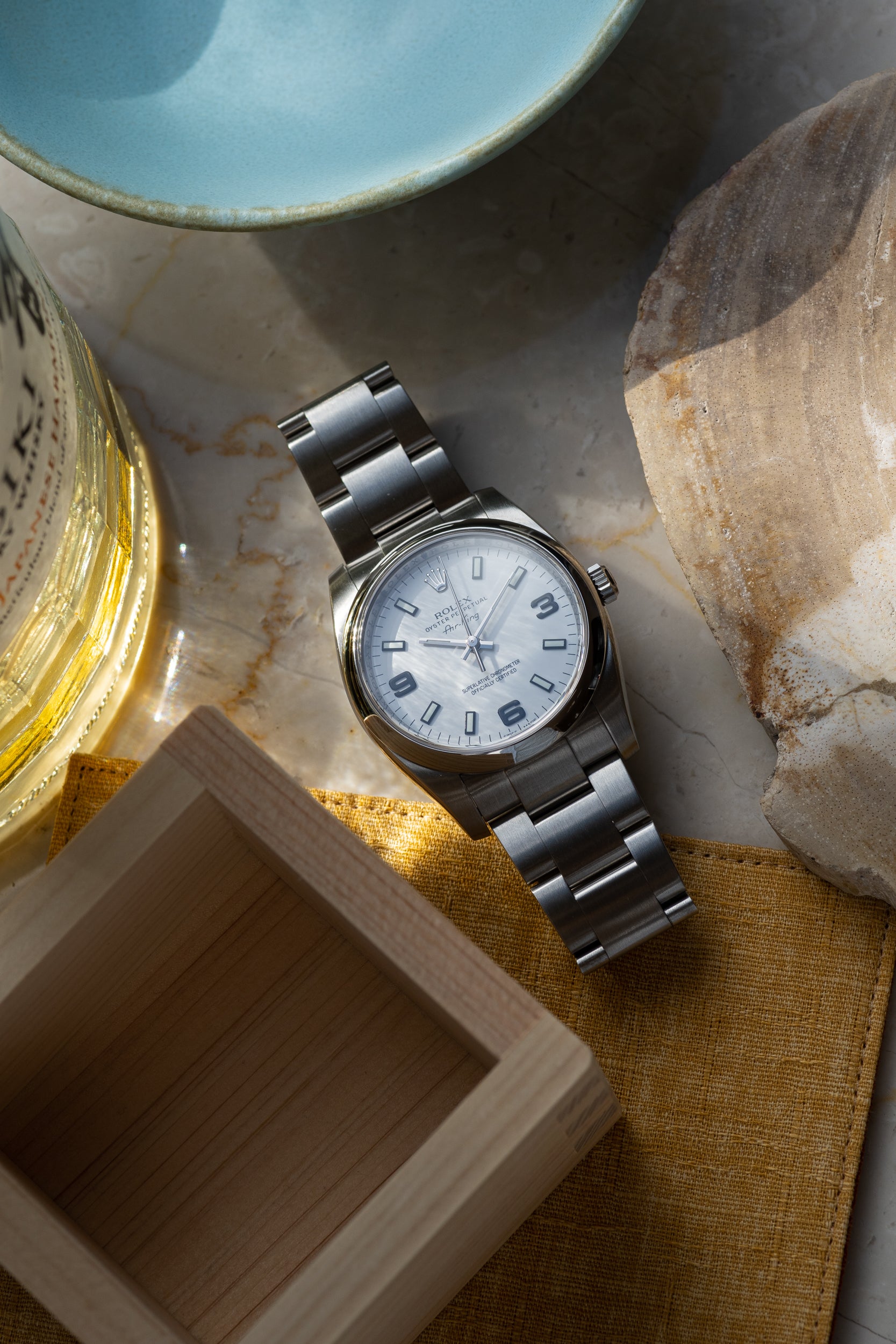 Rolex Air King White Dial 114200 from 2012