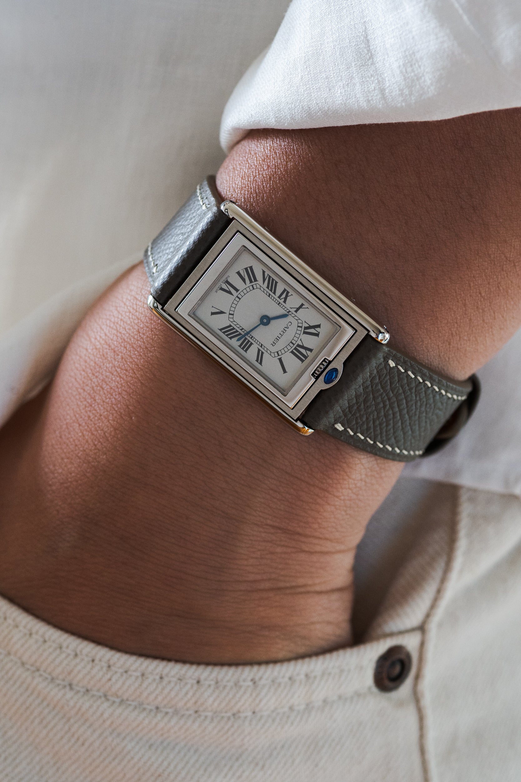 Cartier Basculante ref 2390 Mechanique Steel