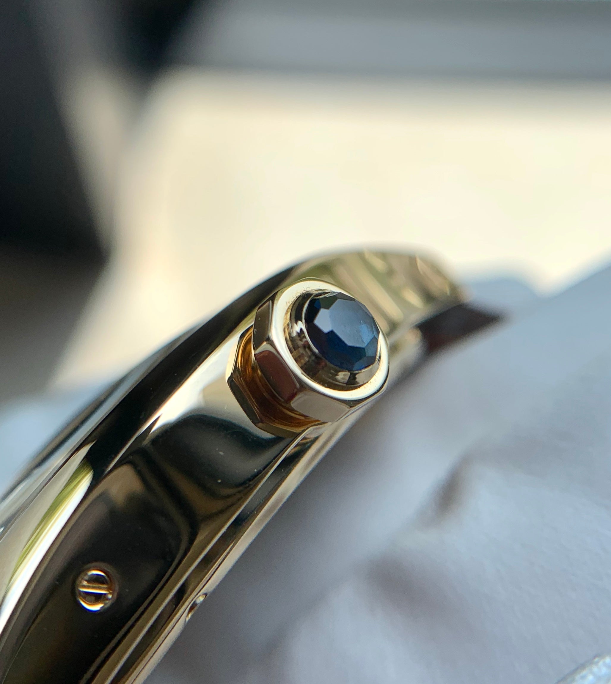 Cartier Tortue Monopoussoir YG 2004 CPCP Full set