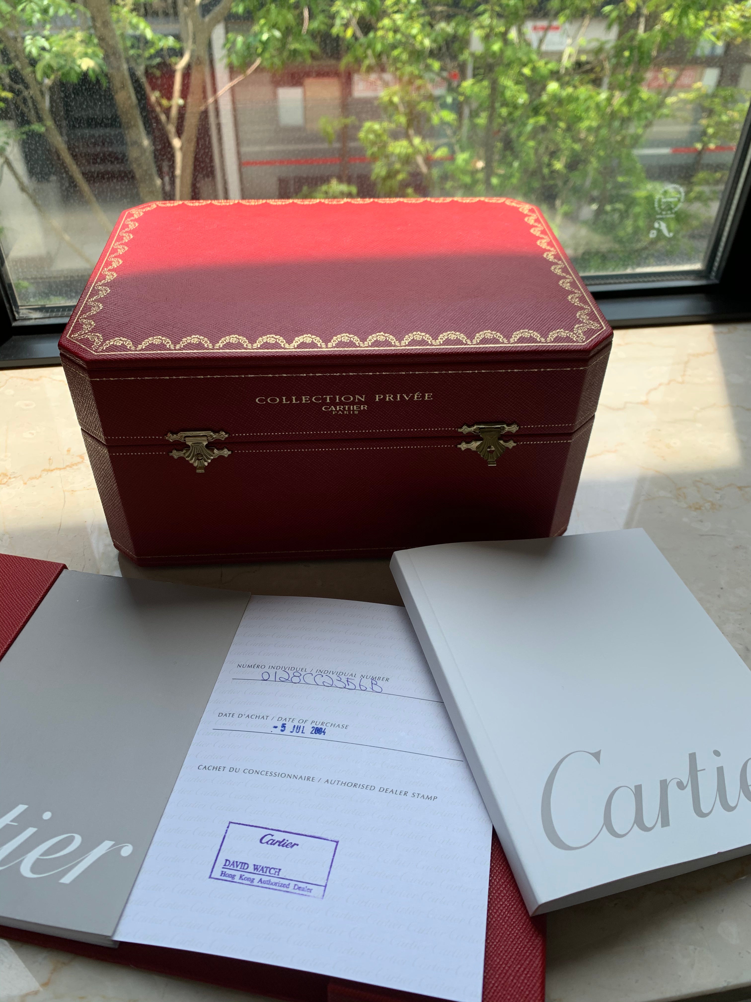 Cartier Tortue Monopoussoir YG 2004 CPCP Full set