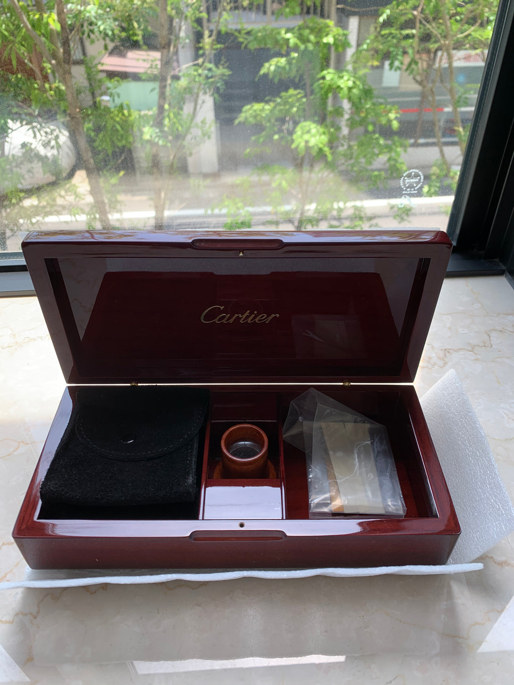 Cartier Tortue Monopoussoir YG 2004 CPCP Full set