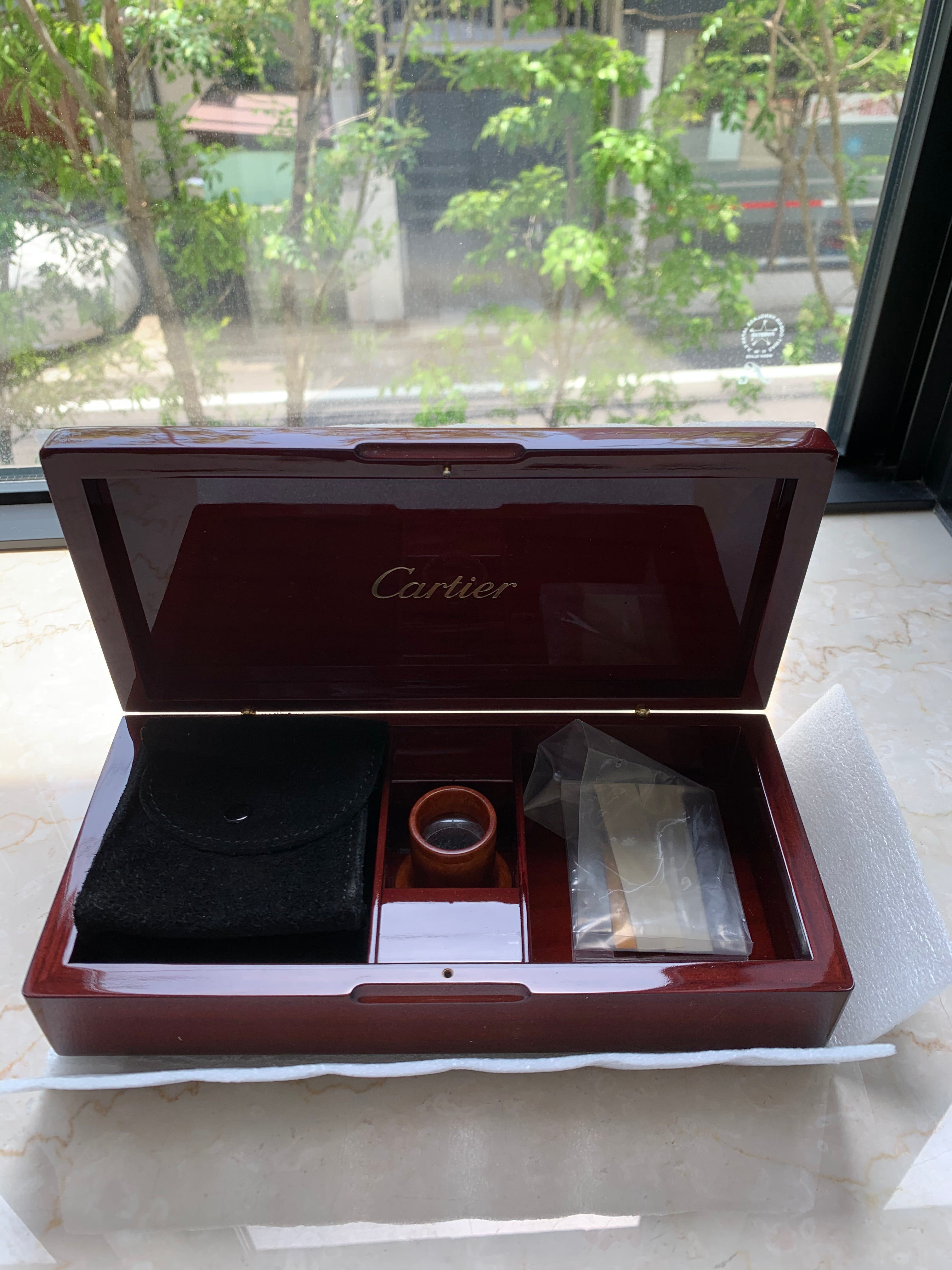 Cartier Tortue Monopoussoir YG 2004 CPCP Full set