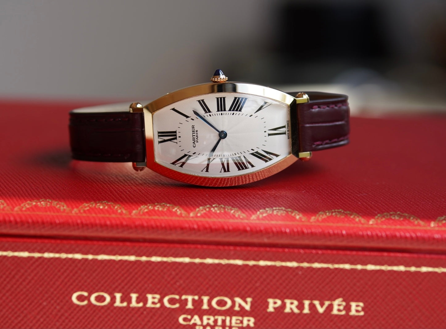 Cartier Tonneau in PG CPCP full set