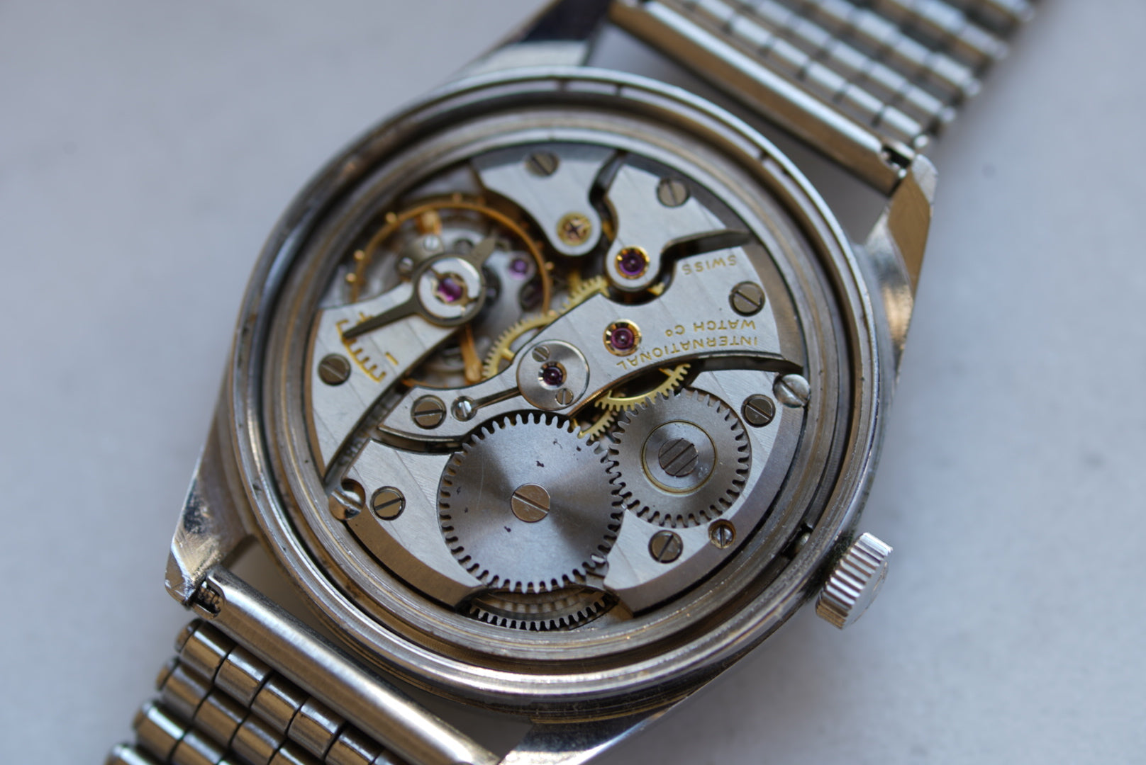 IWC Caliber 89 stainless steel 1960's