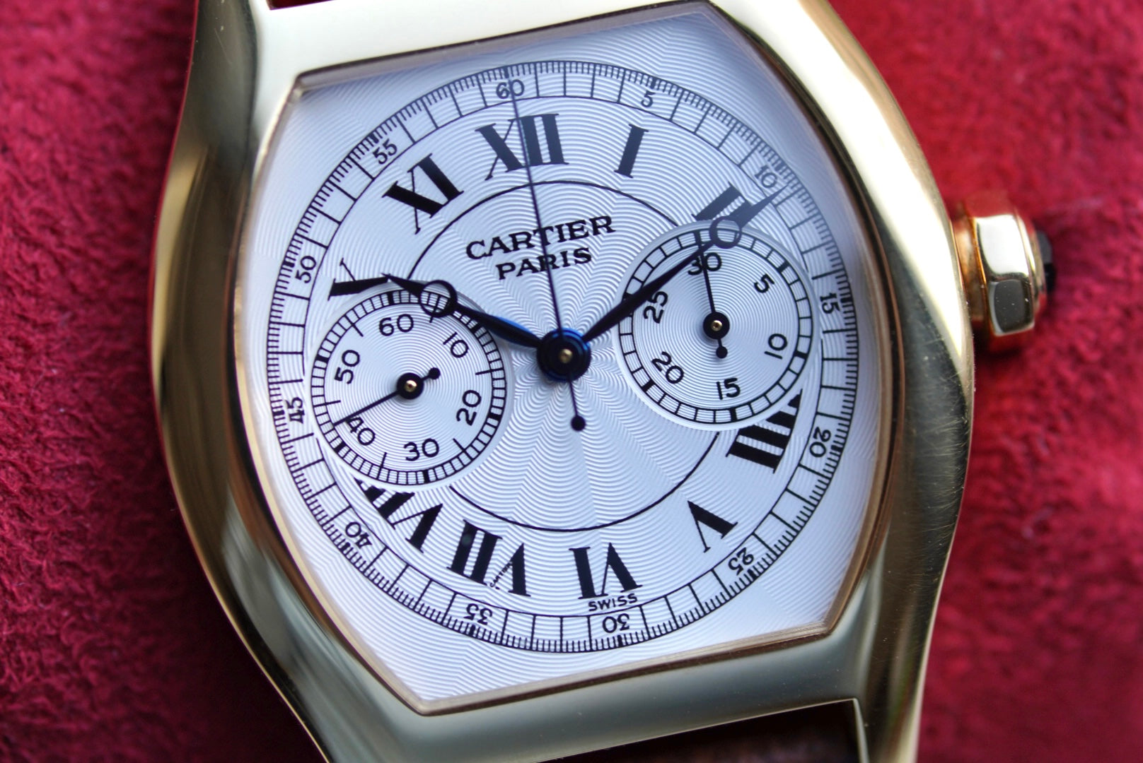 Cartier Tortue Monopoussoir YG CPCP Early 2000's