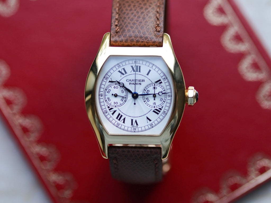 Cartier Tortue Monopoussoir YG CPCP Early 2000's