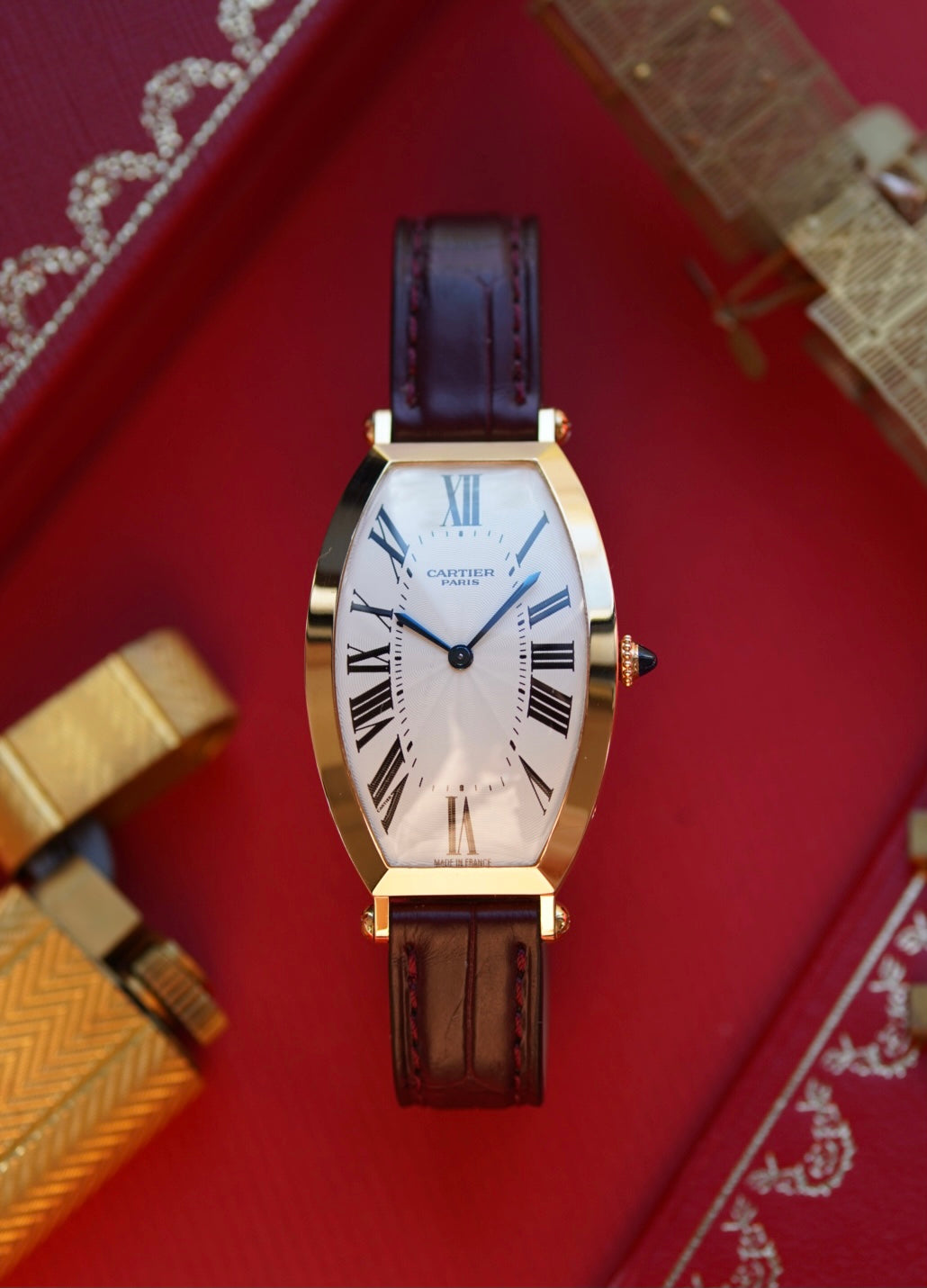 Cartier Tonneau in PG CPCP full set