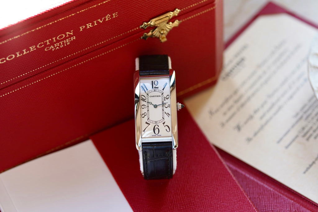 Cartier Tank Cintrée Platinum CPCP full set