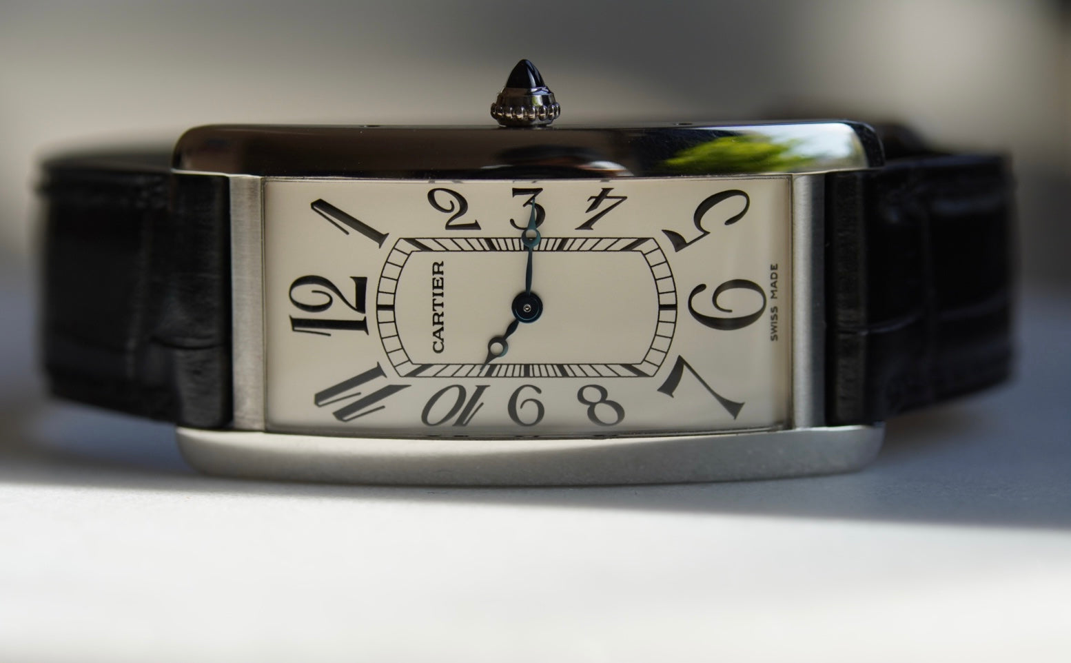 Cartier Tank Cintrée Platinum CPCP full set