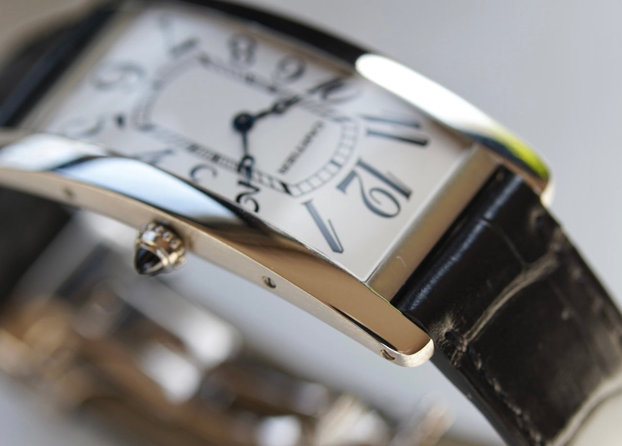 Cartier Tank Cintrée Platinum CPCP full set