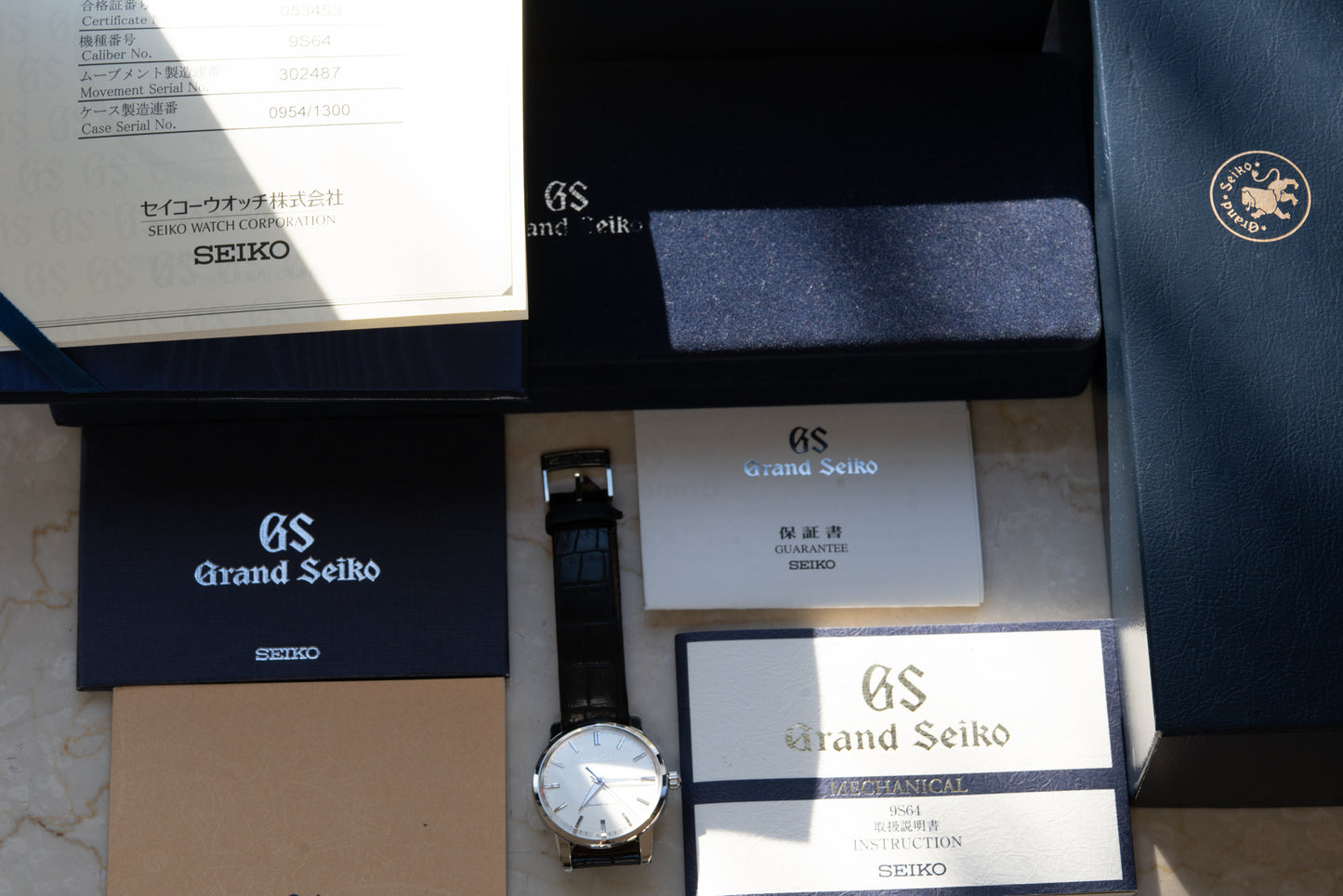 Grand Seiko SBGW033 full set - limited edition 130th anniversary