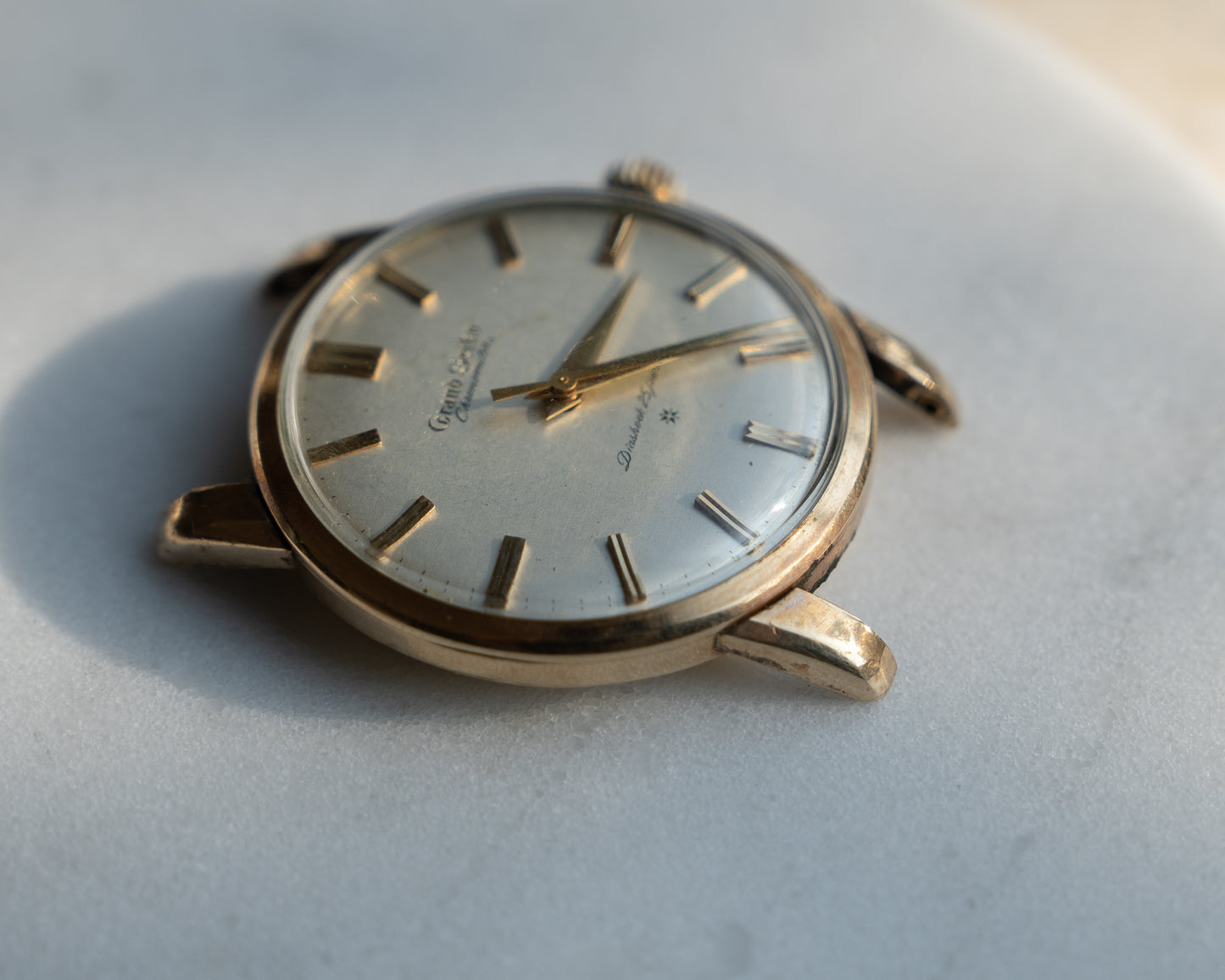 Grand Seiko First carved dial June 1960 split 12 "special dial"