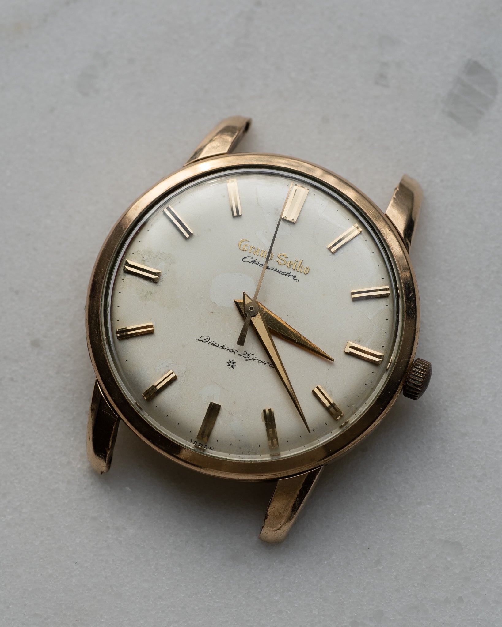 Grand Seiko First raised logo 1963