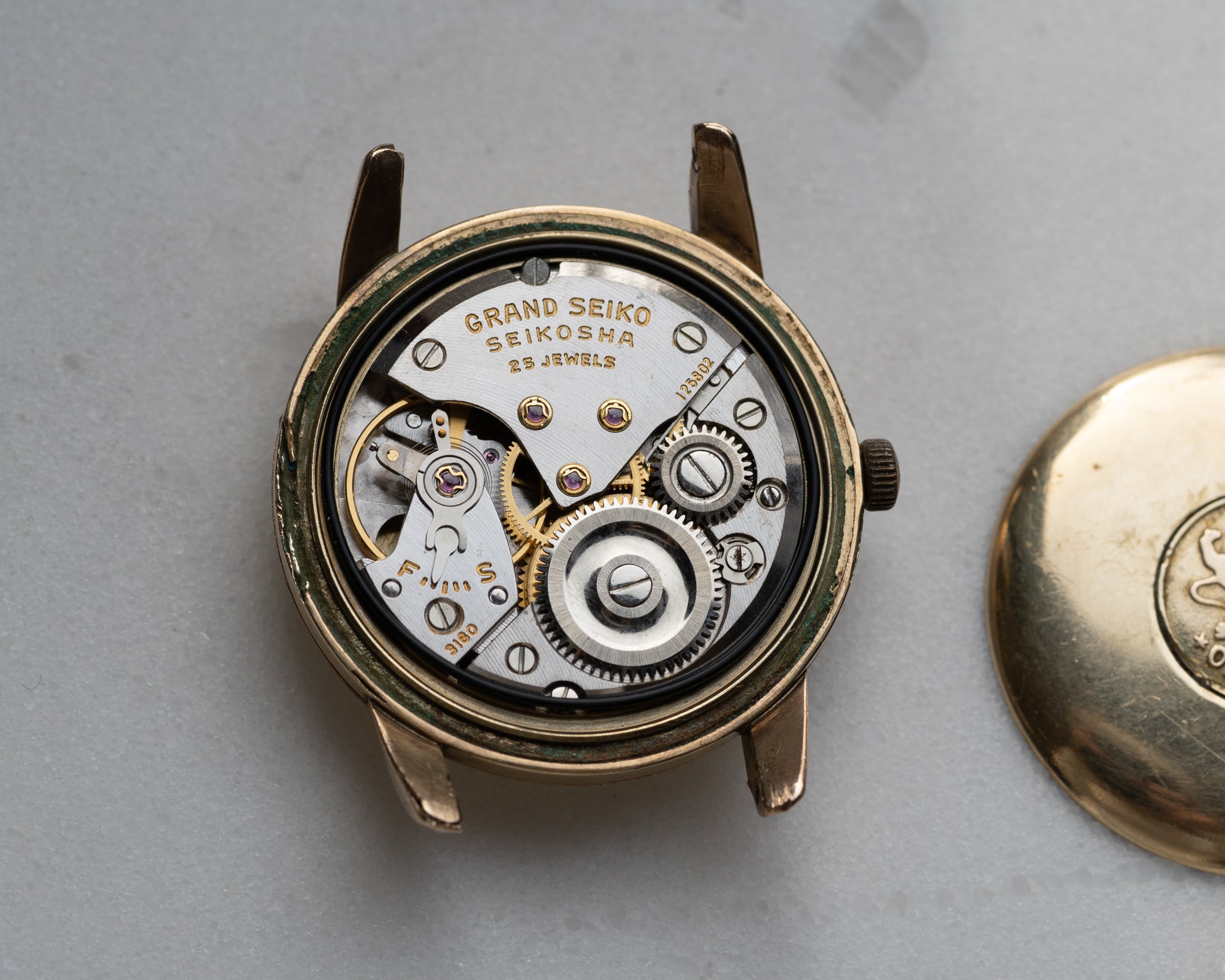 Grand Seiko First raised logo 1963