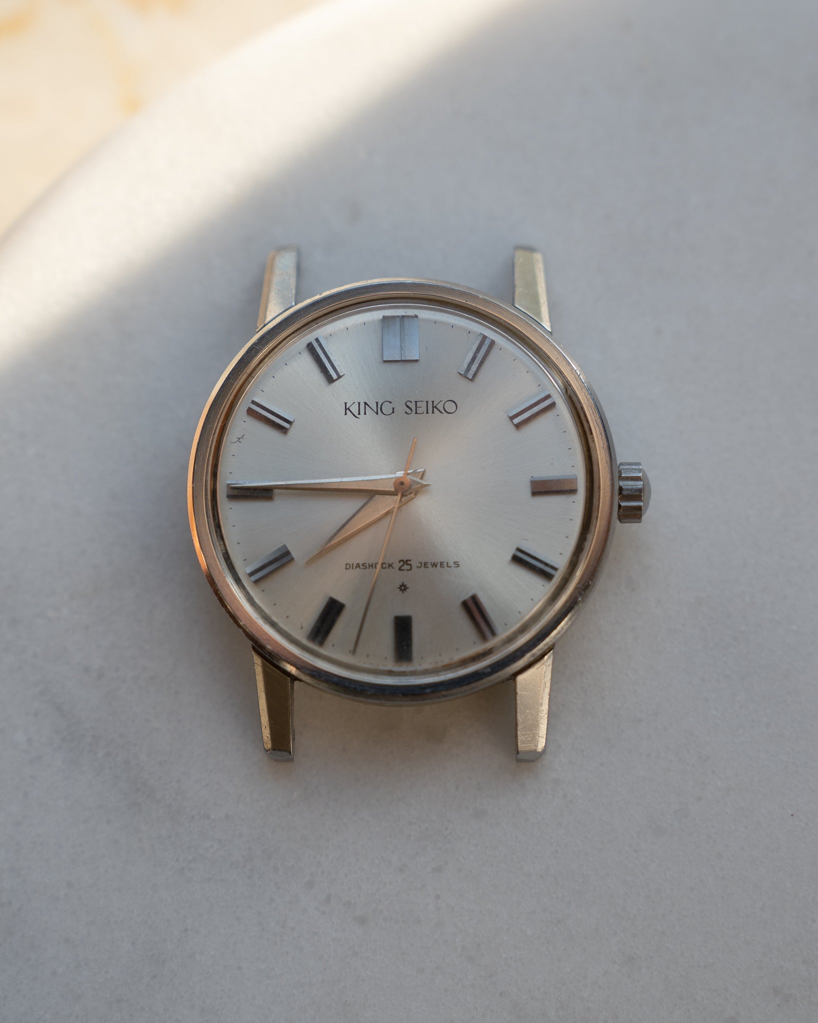 King Seiko 1st Stainless Steel "special dial" type 14 January 1963
