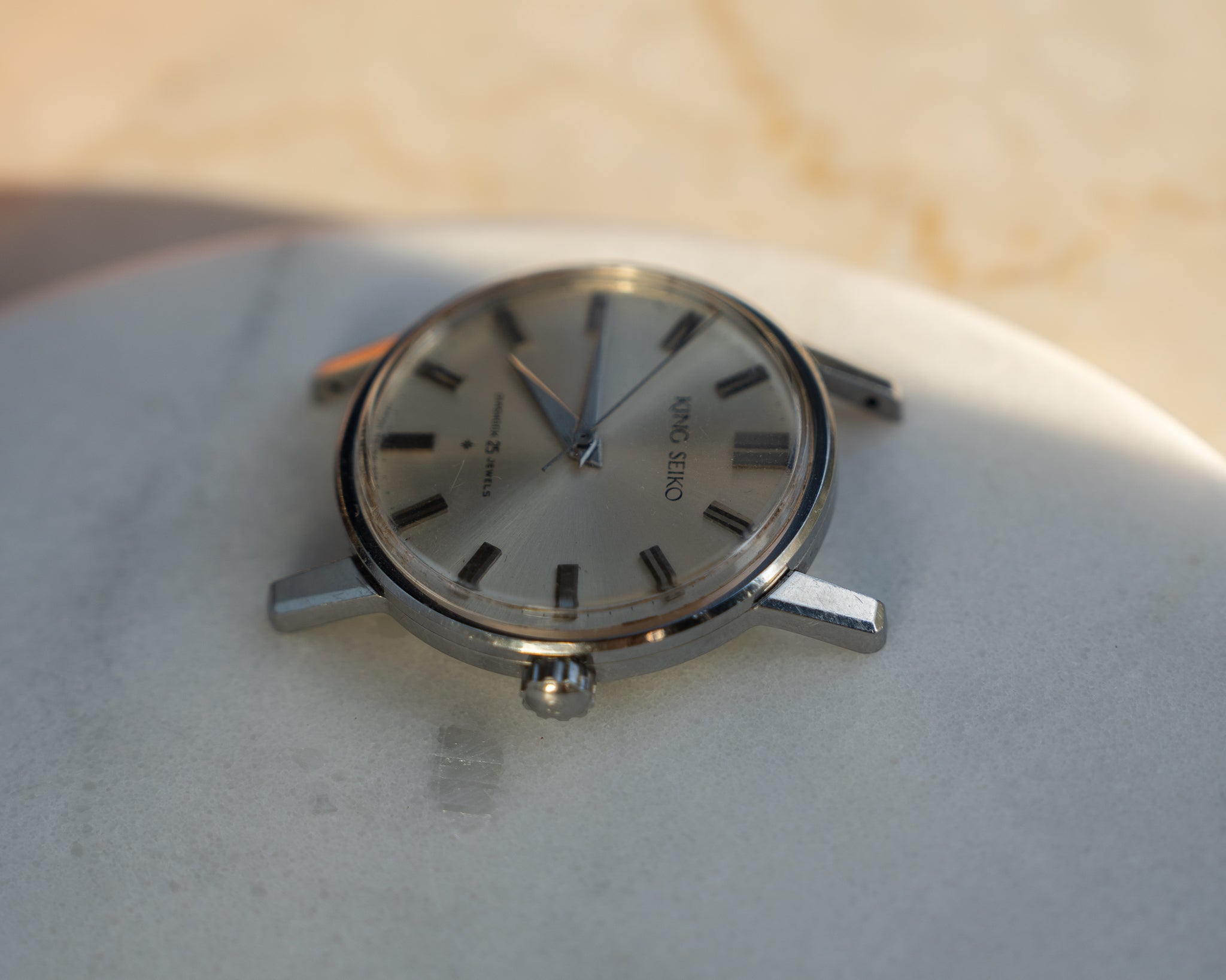 King Seiko 1st Stainless Steel "special dial" type 14 January 1963