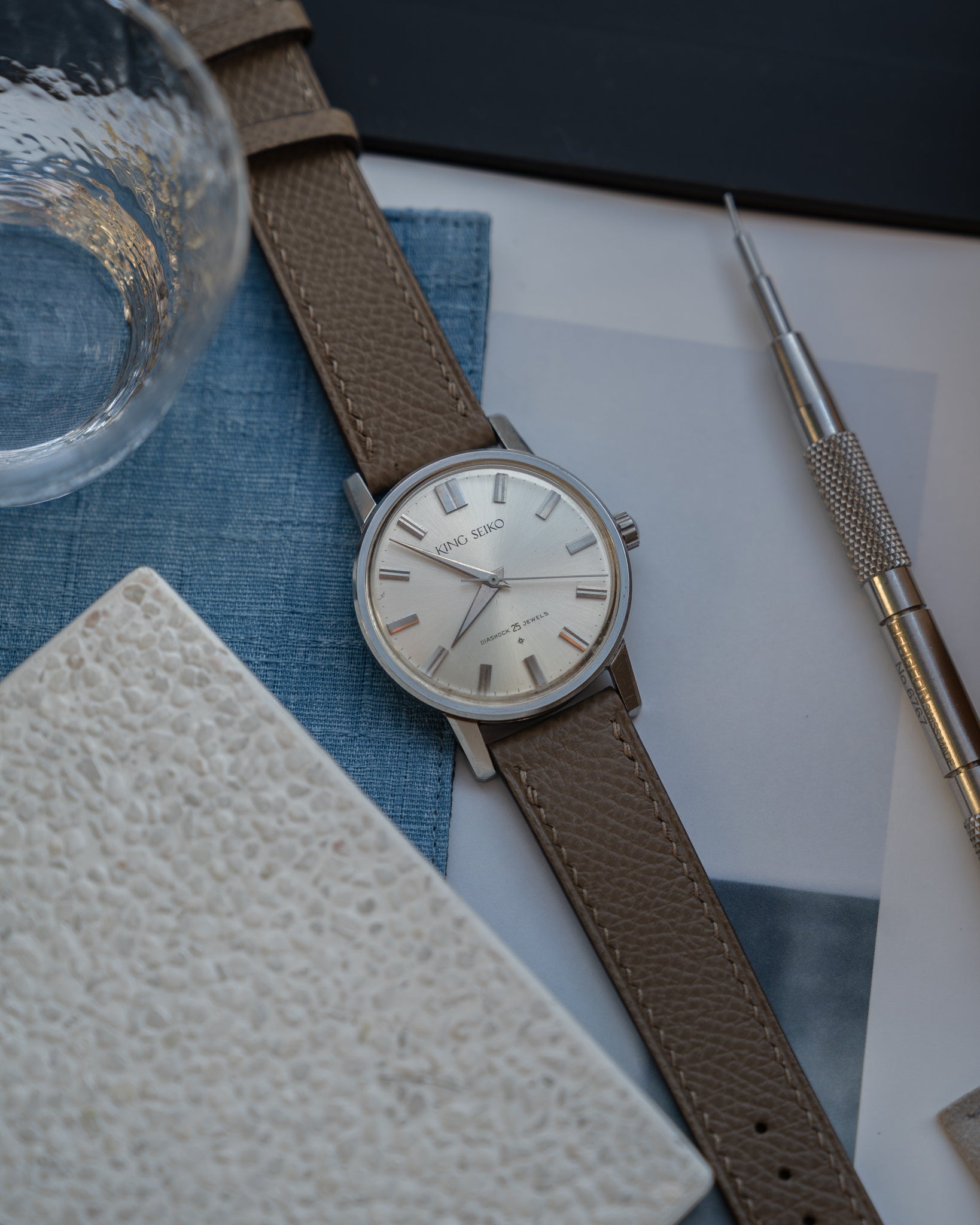 King Seiko 1st Stainless Steel "special dial" type 14 January 1963