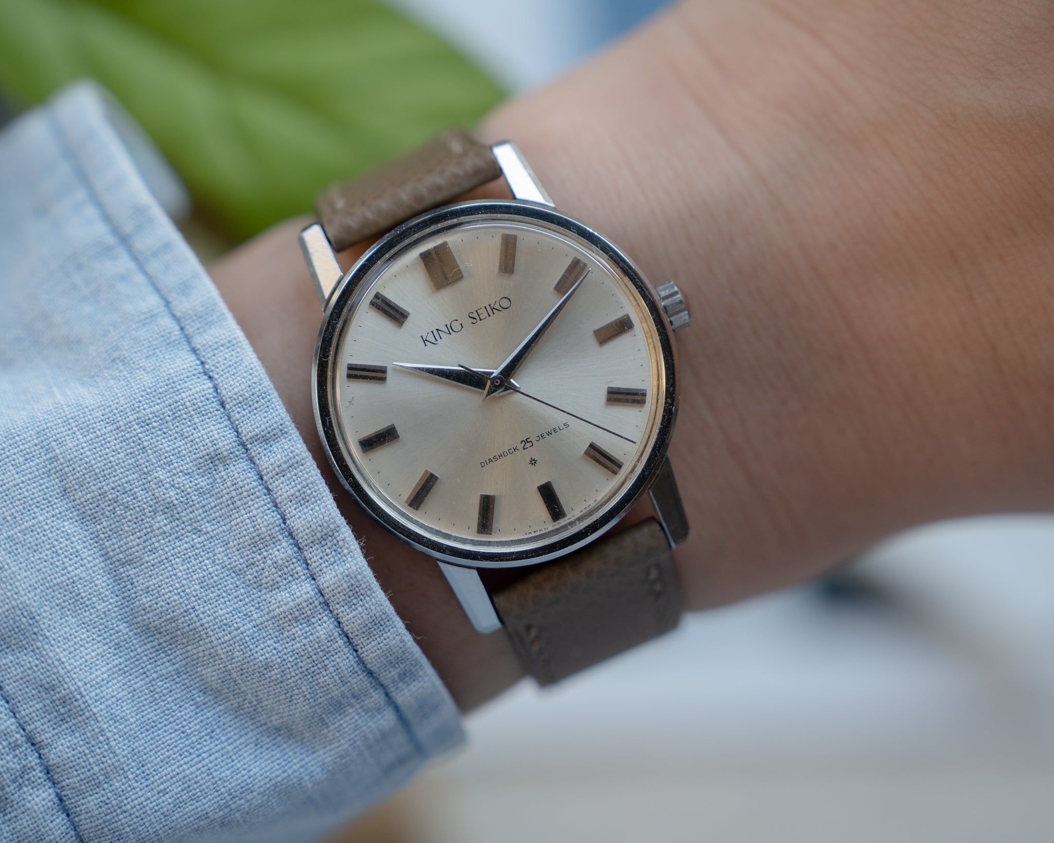 King Seiko 1st Stainless Steel "special dial" type 14 January 1963