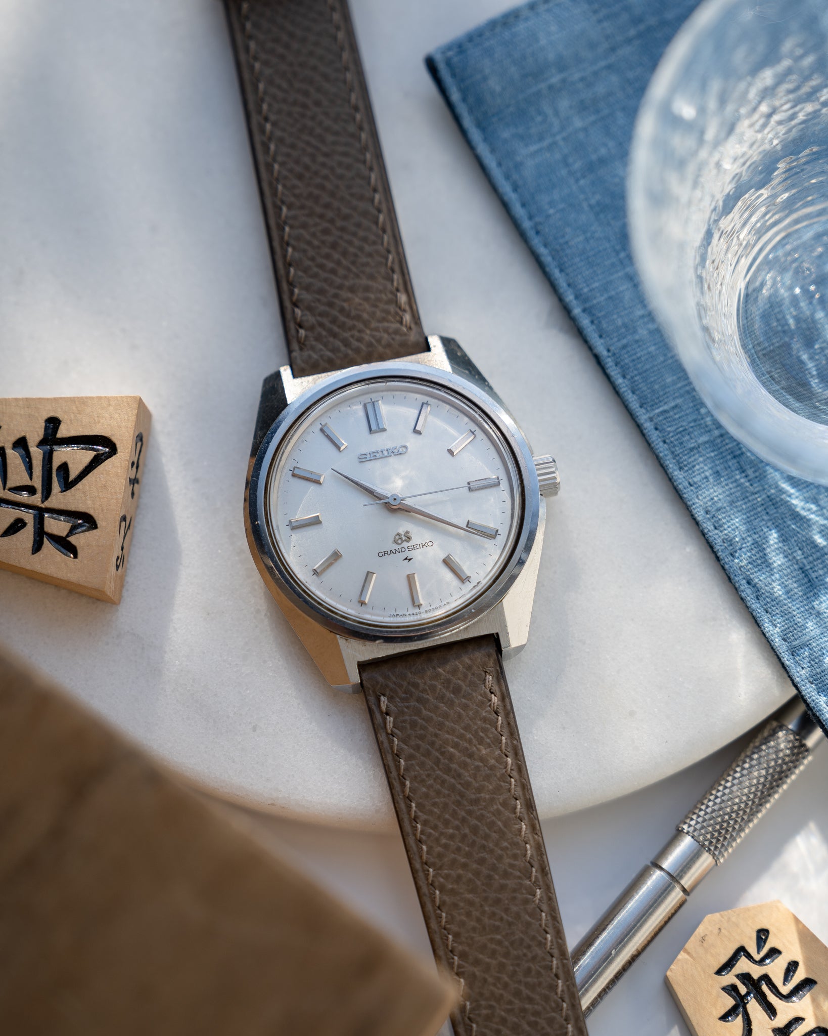 Grand Seiko 4420-9000 late Daini dial 1968 February