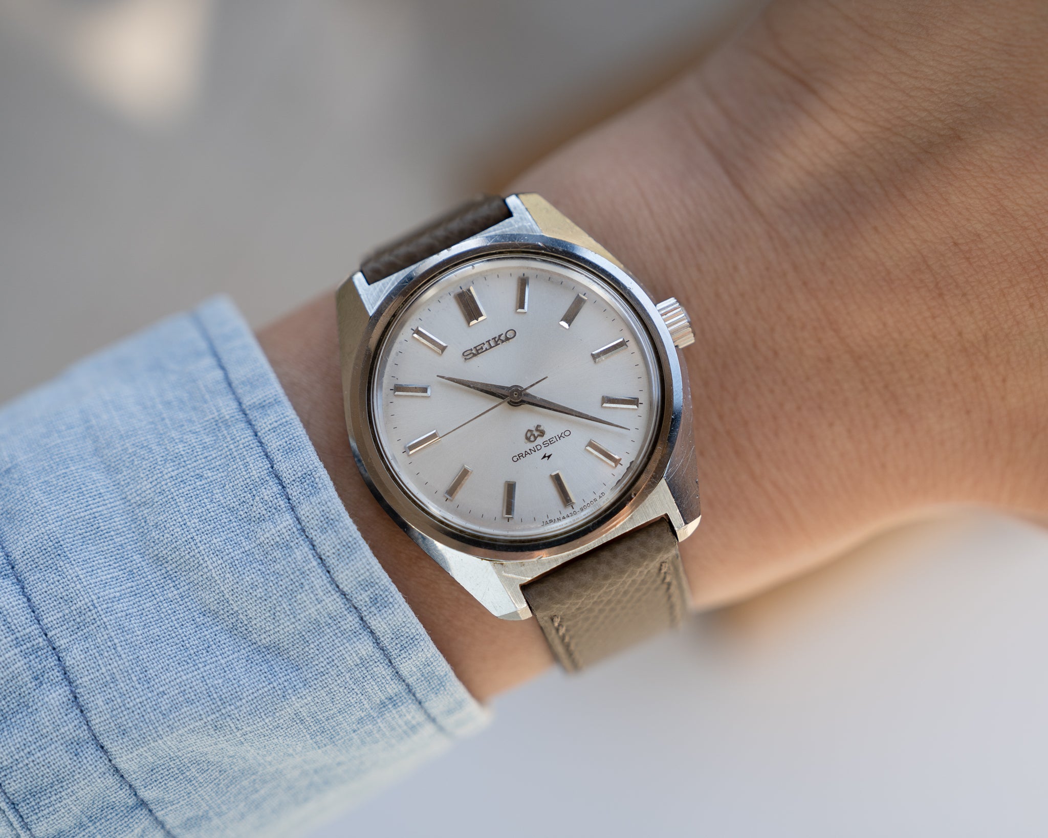 Grand Seiko 4420-9000 late Daini dial 1968 February
