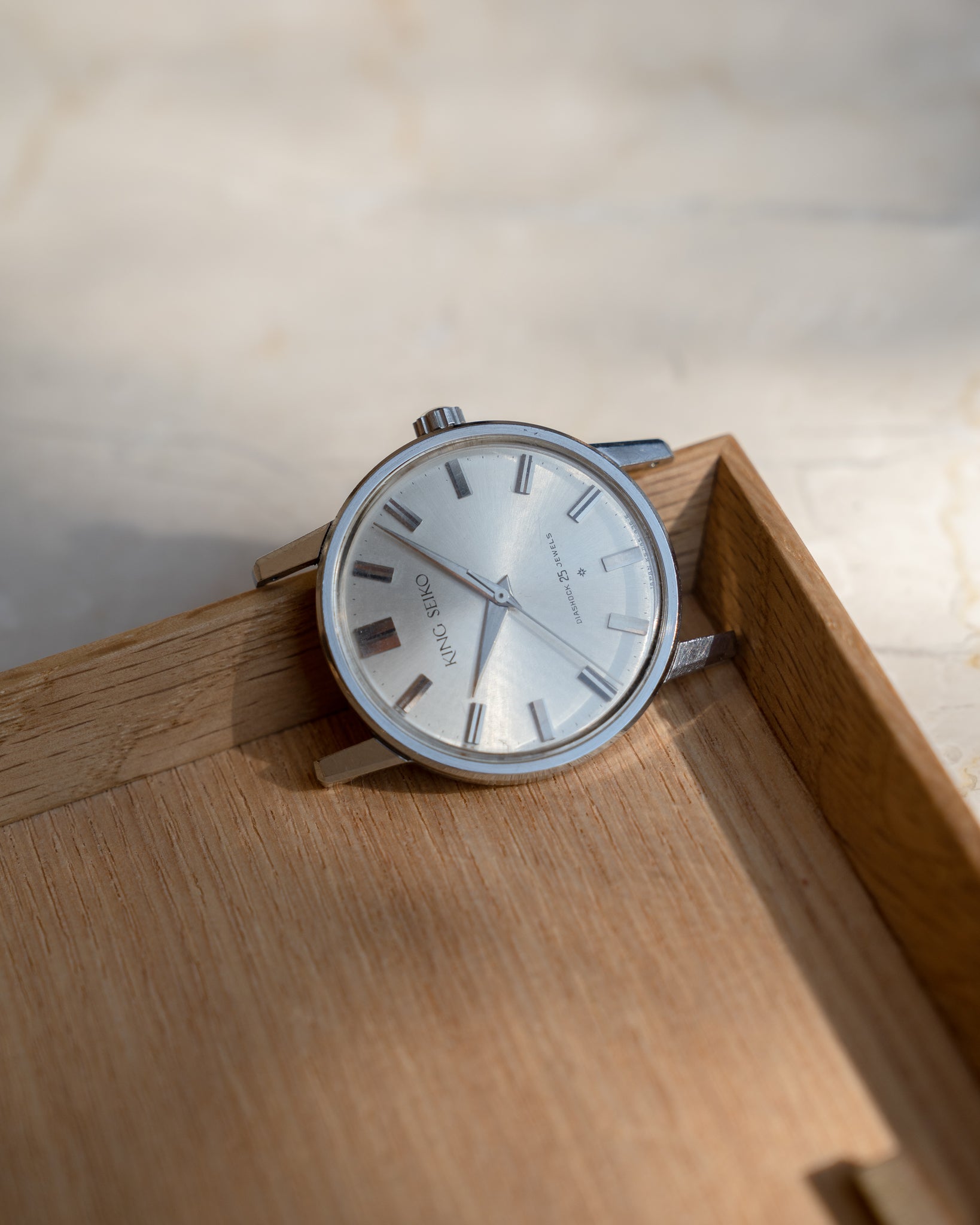 King Seiko 1st Stainless Steel "special dial" type 14 January 1963