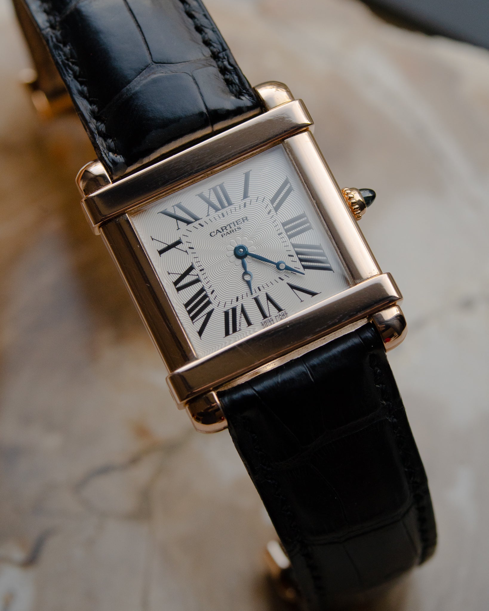 Cartier Tank Chinoise CPCP in Rose Gold Special Dial