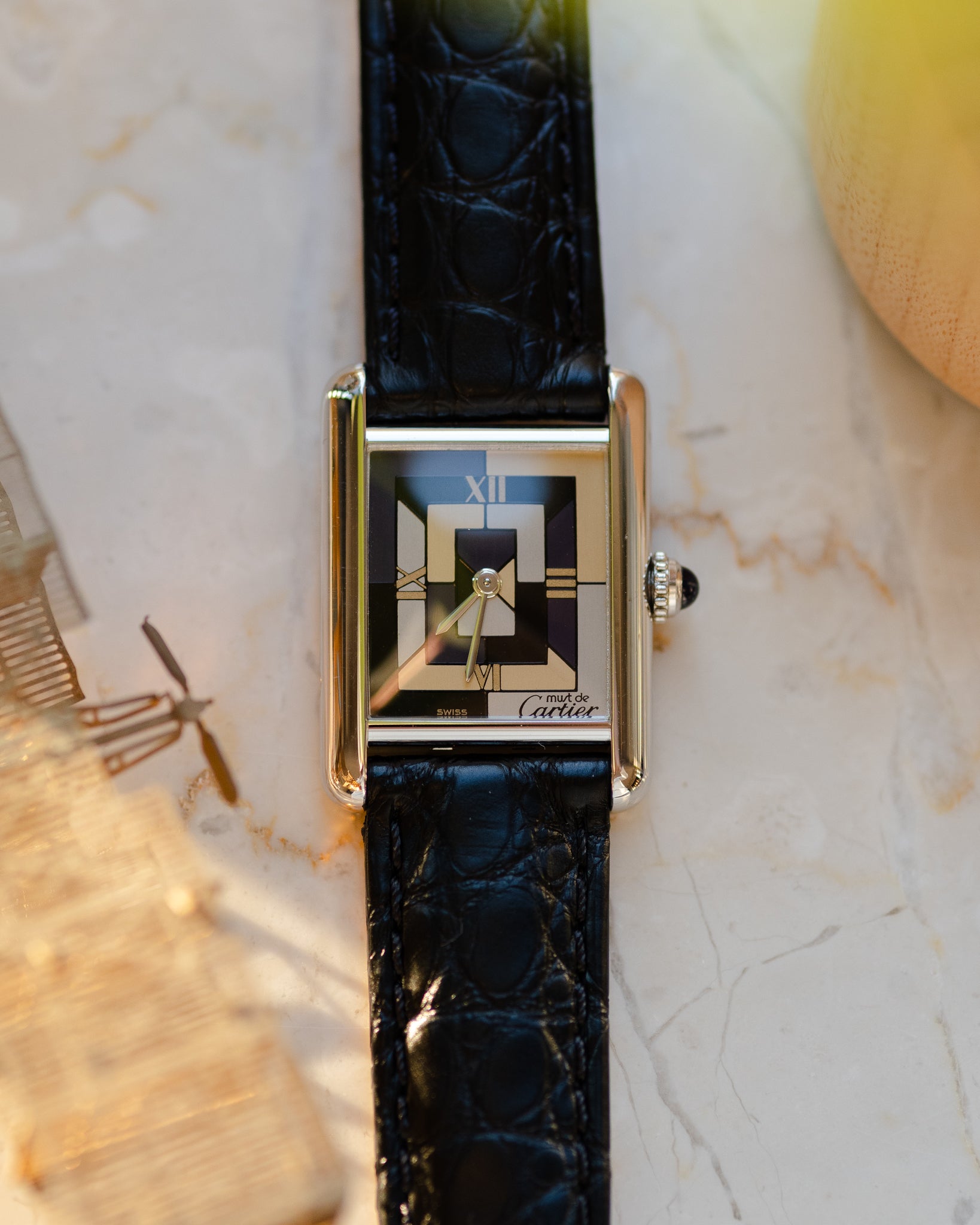 Carier Must Tank Art Deco reference 1614 limited edition, full set