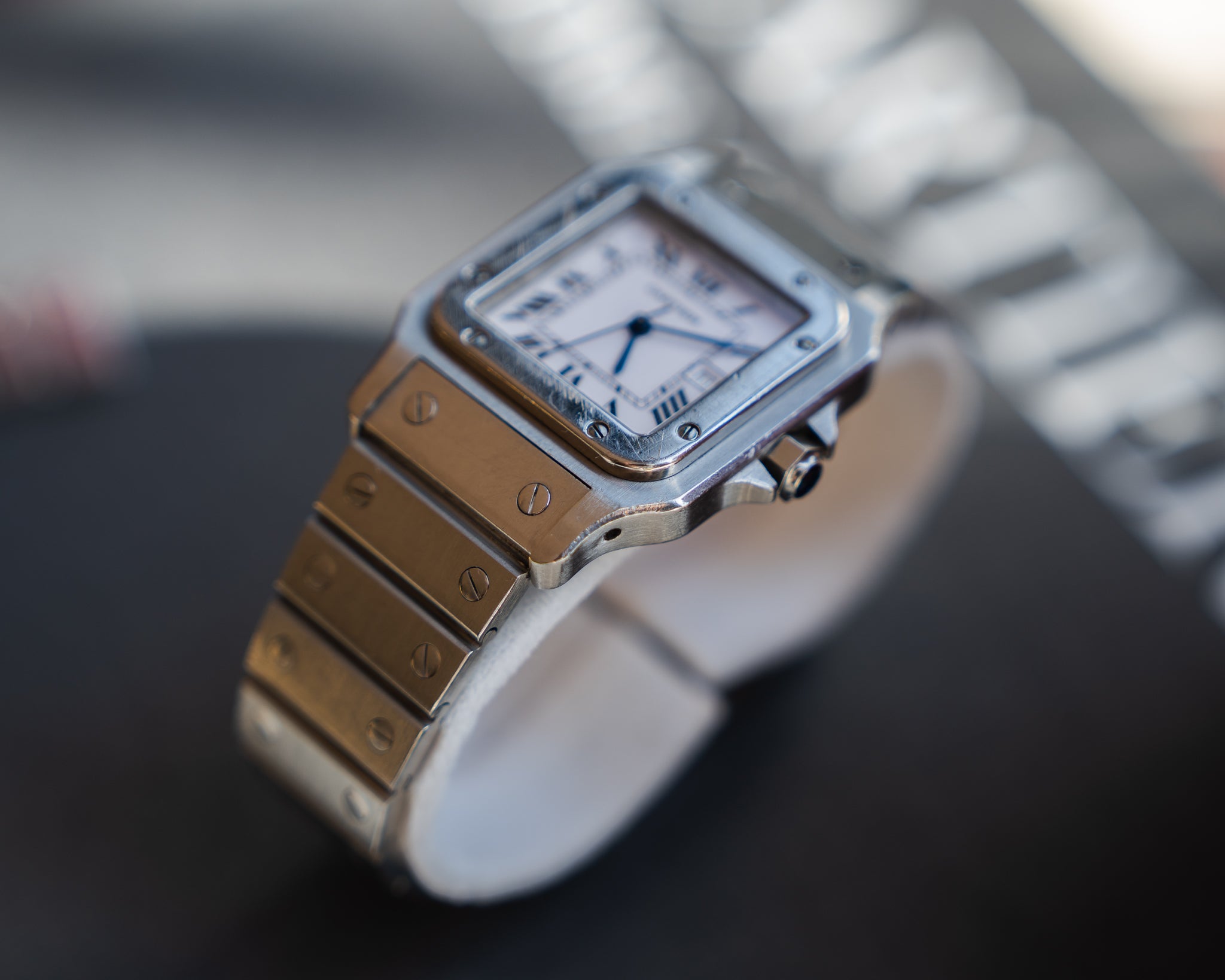 Cartier santos hot sale gordon gekko