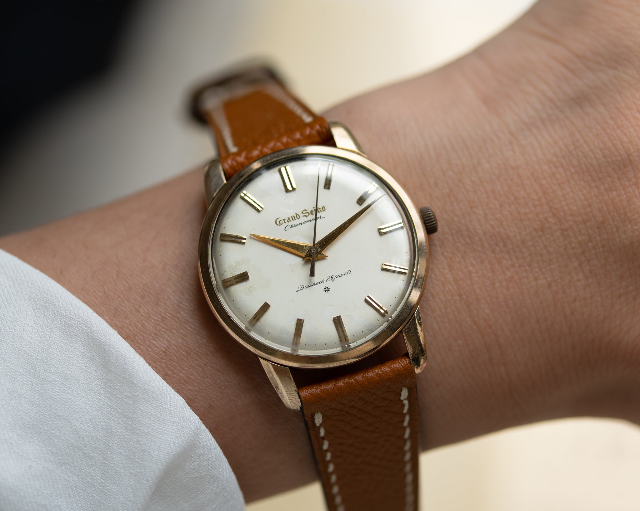 Grand Seiko First raised logo 1963