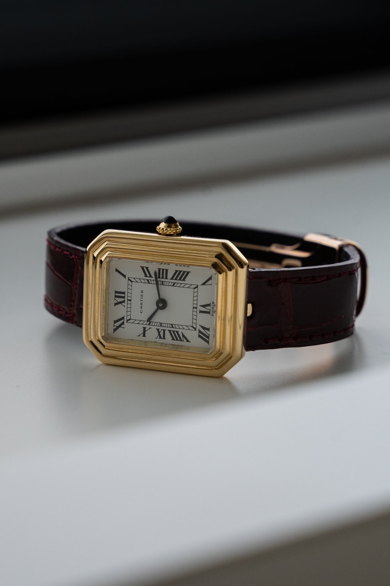 Cartier Cristallor 18k Yellow Gold, Paris Dial - box& guarantee card