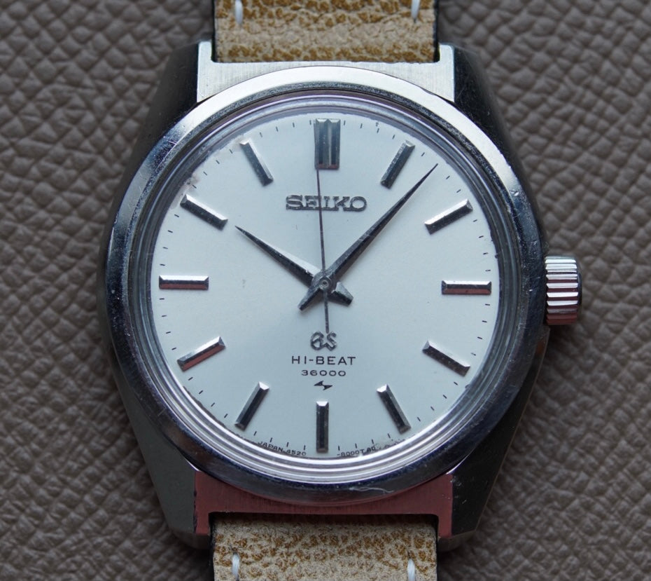 Grand Seiko 4520-8000 hibeat stainless steel November 1968