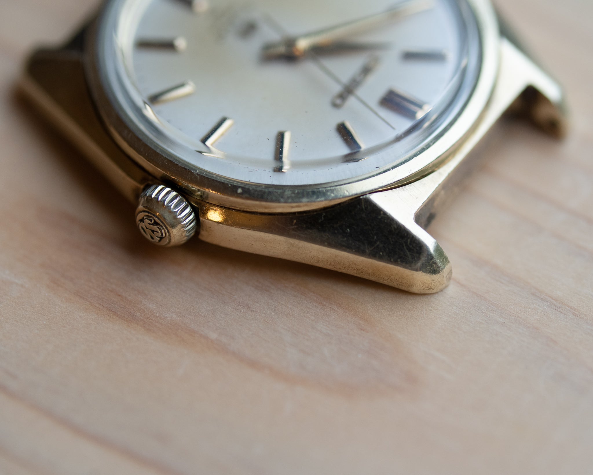 Grand Seiko 4520-8000 cap gold November 1968