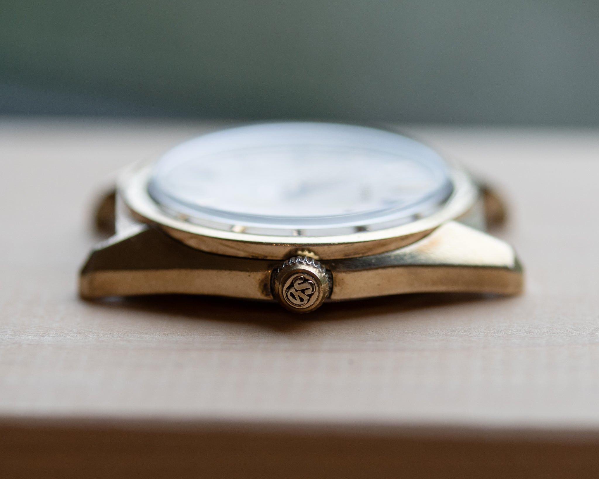 Grand Seiko 4520-8000 cap gold November 1968