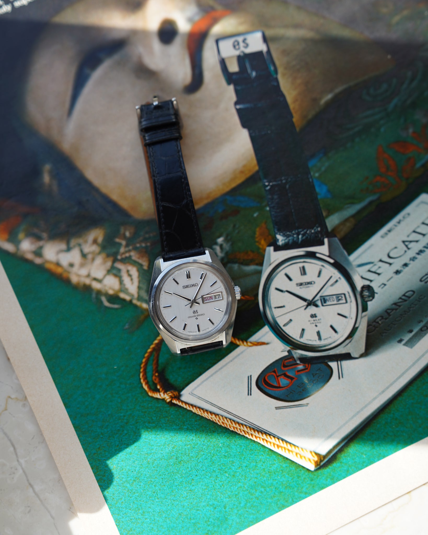 Grand Seiko 6146-8000 in steel February 1968 - Early Dial