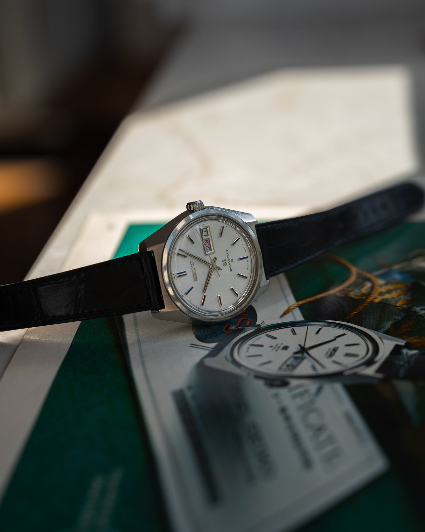 Grand Seiko 6146-8000 in steel February 1968 - Early Dial