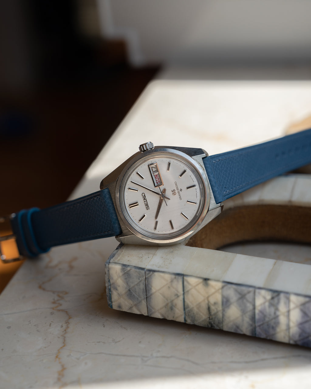 Grand Seiko 6146-8000 in steel February 1968 - Early Dial
