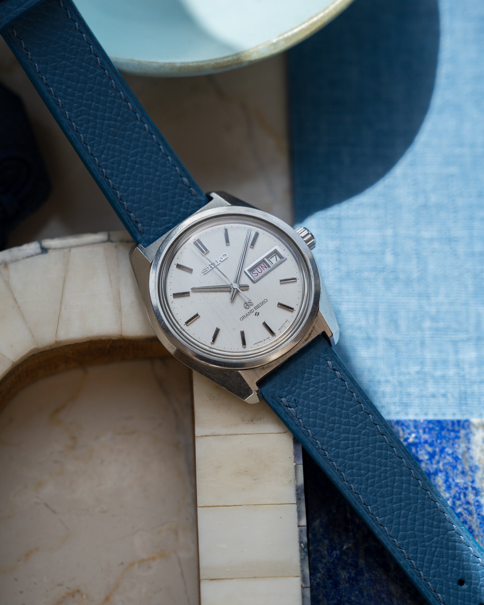 Grand Seiko 6146-8000 in steel February 1968 - Early Dial