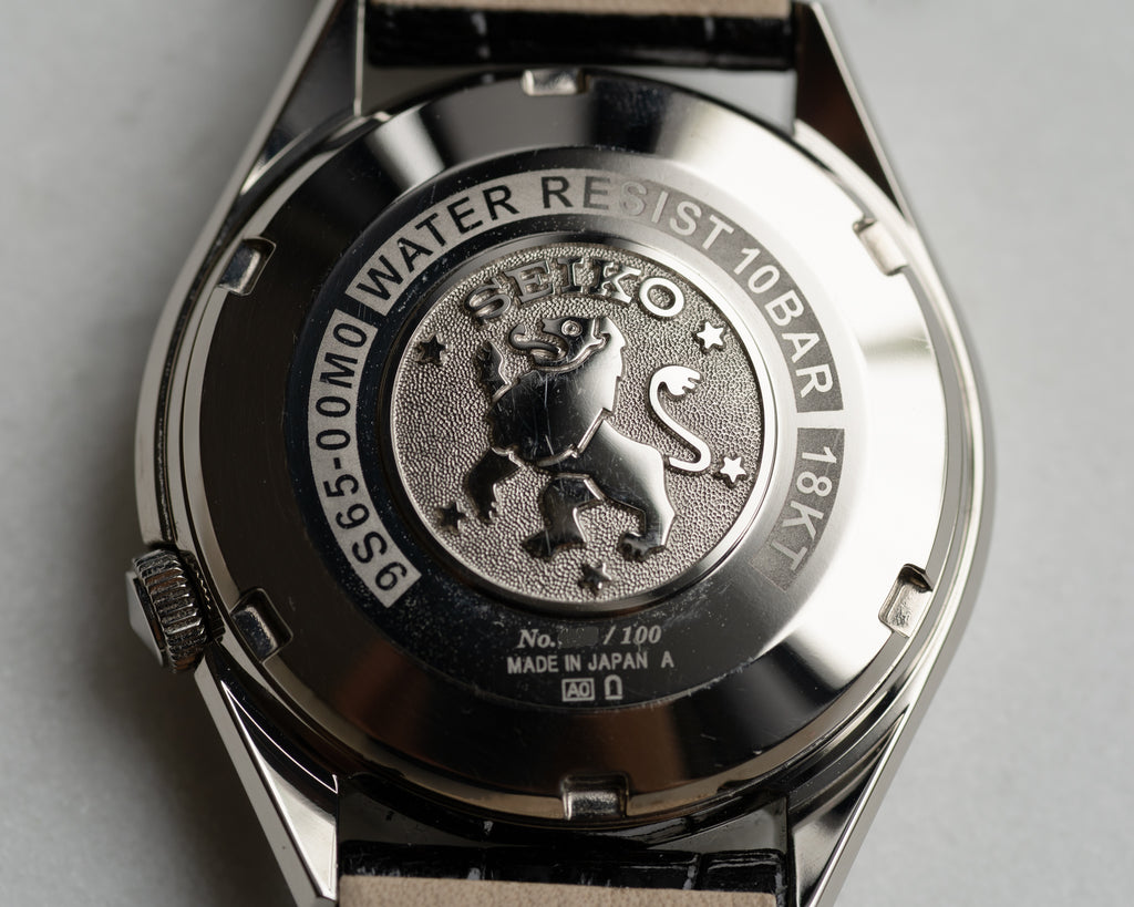 Grand Seiko SBGR091 in white gold - 62 GS reissue limited edition