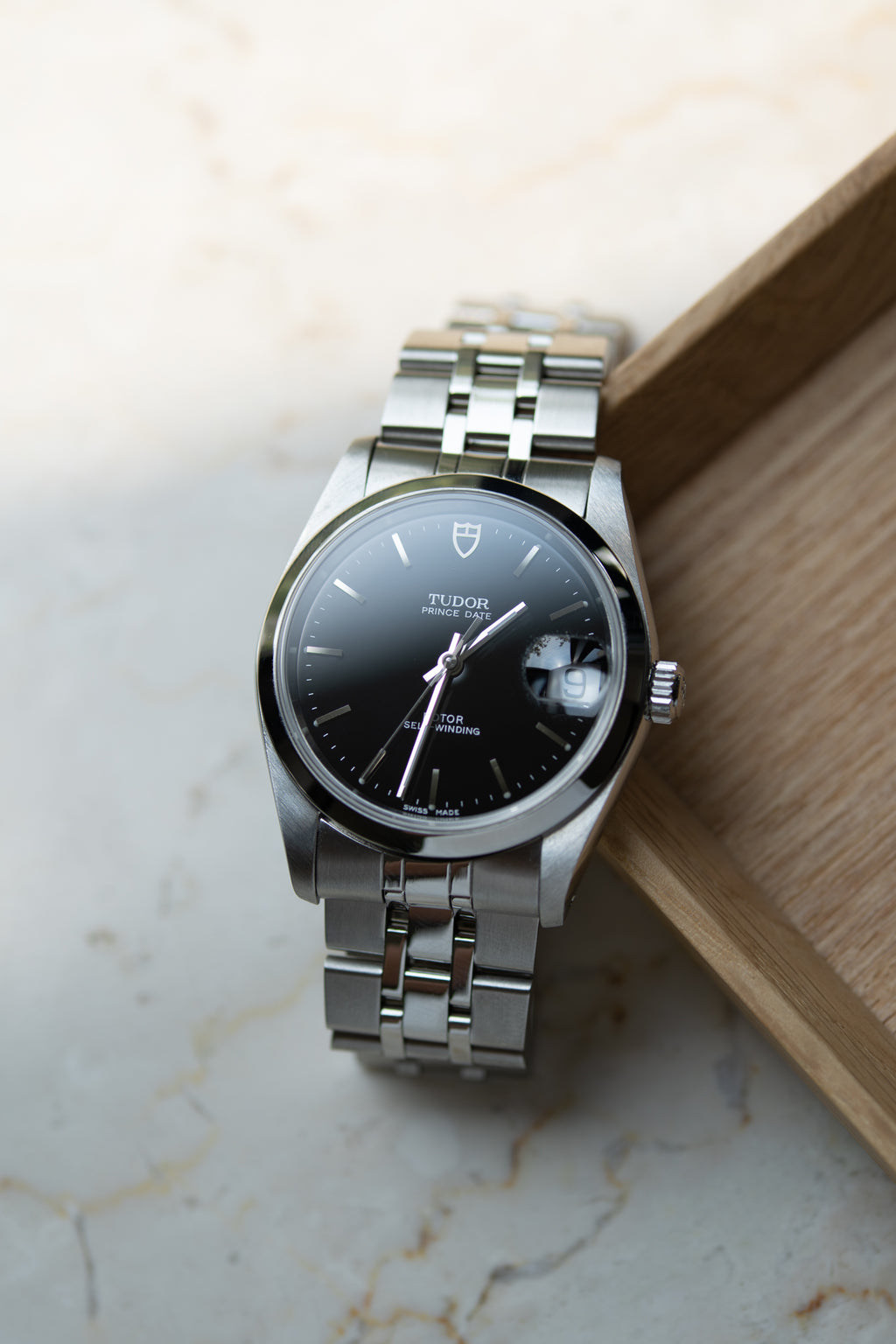 Tudor Prince Date ref 74000N Black Dial from 2001