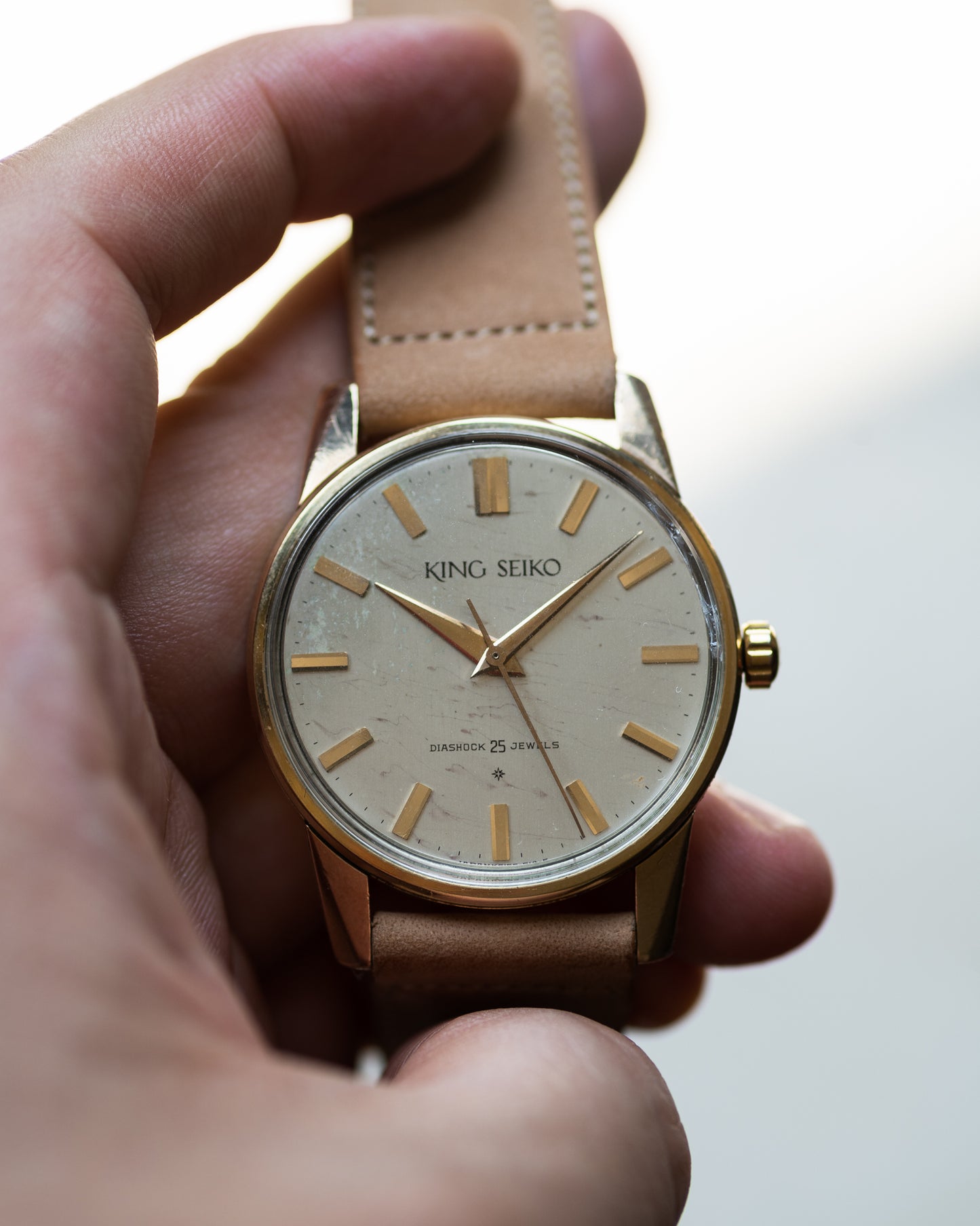 King Seiko 1st Gold Filled "special dial" type 15 April 1963