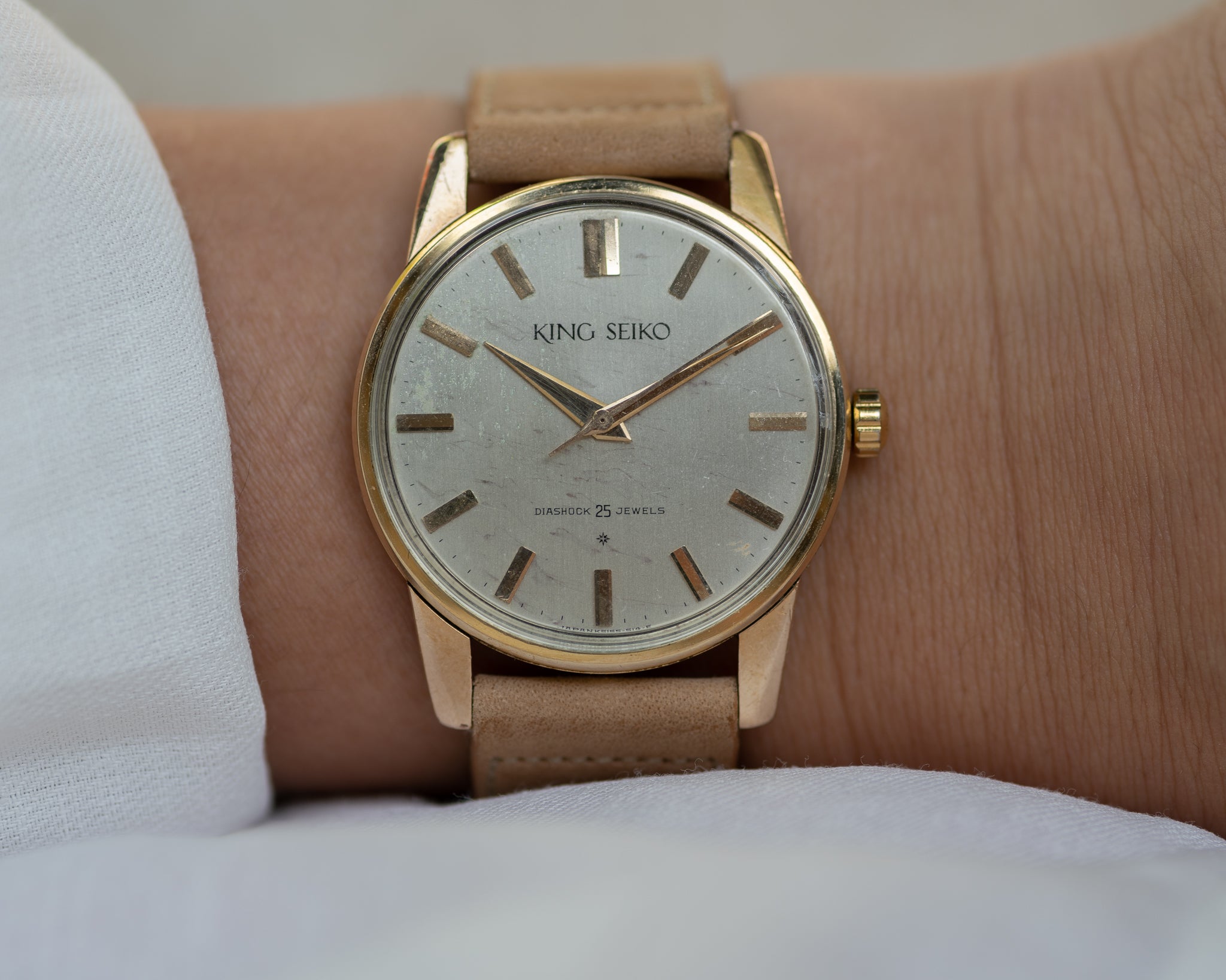 King Seiko 1st Gold Filled "special dial" type 15 April 1963