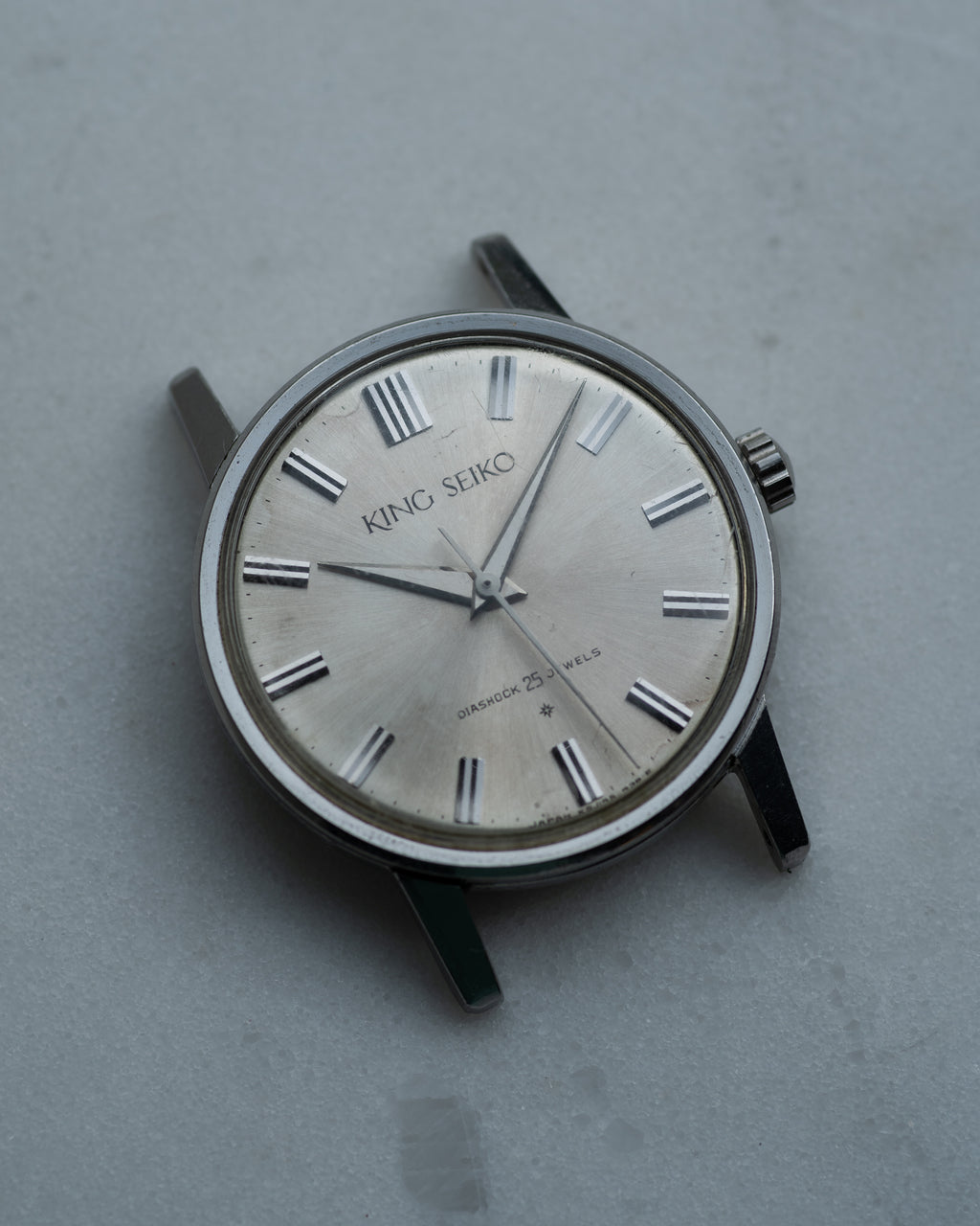 King Seiko 1st Stainless Steel "special dial" type 14 December 1962