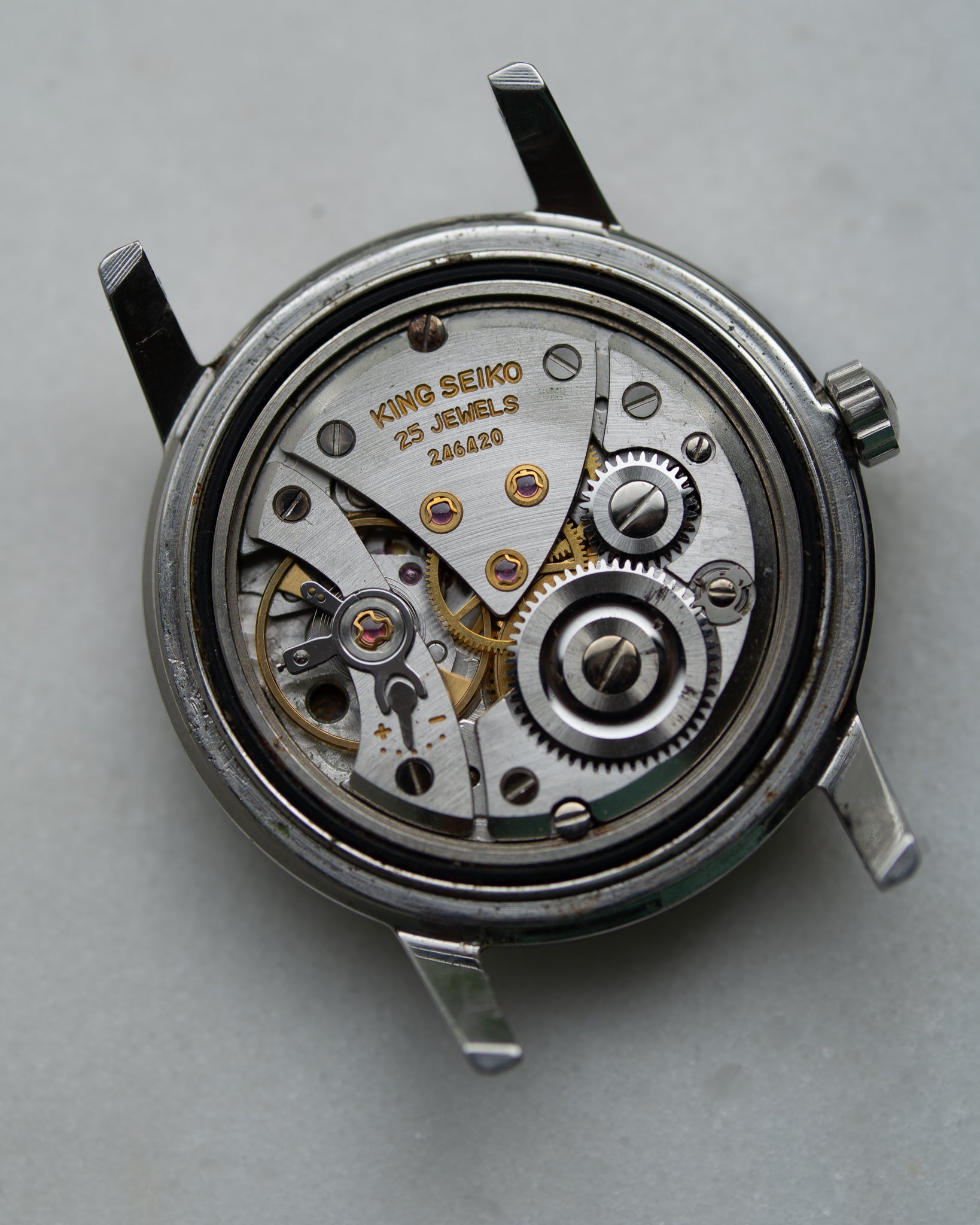 King Seiko 1st Stainless Steel "special dial" type 14 December 1962