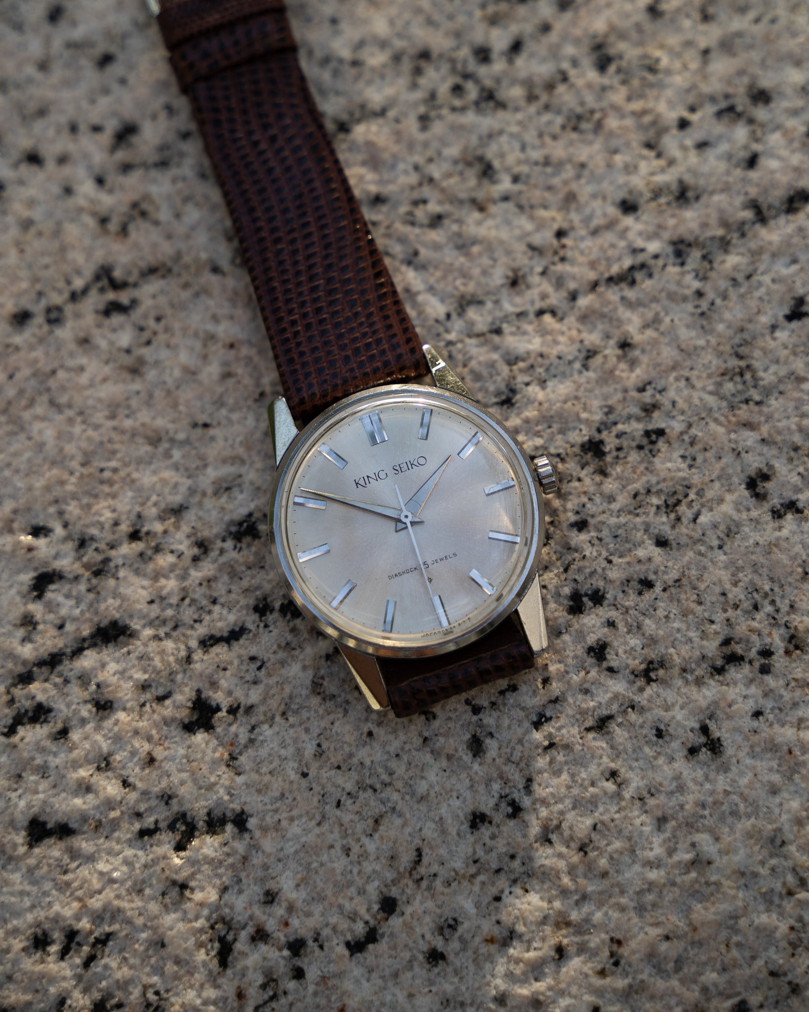 King Seiko 1st Stainless Steel "special dial" type 15 June 1964