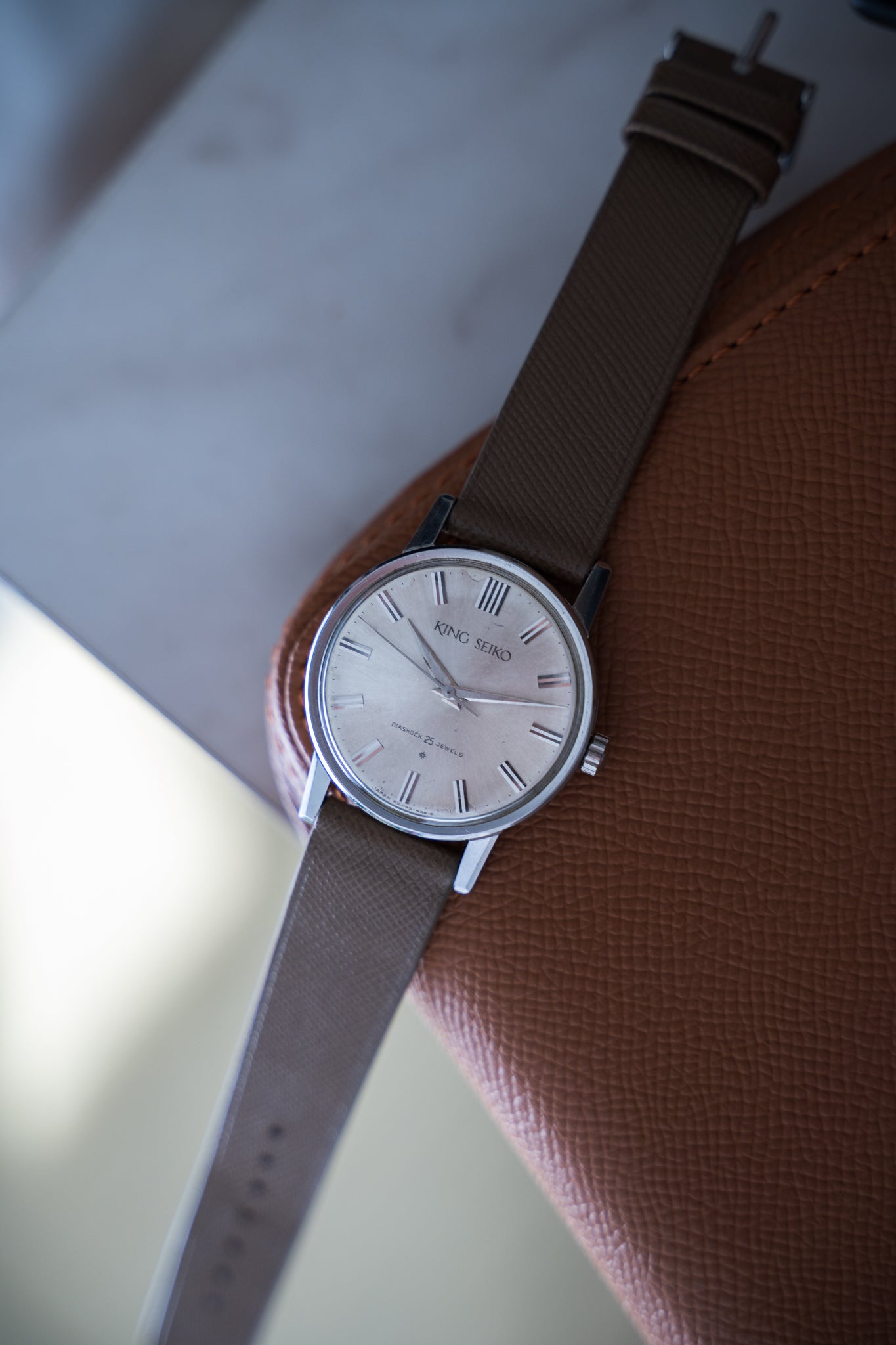 King Seiko 1st Stainless Steel "special dial" type 14 December 1962